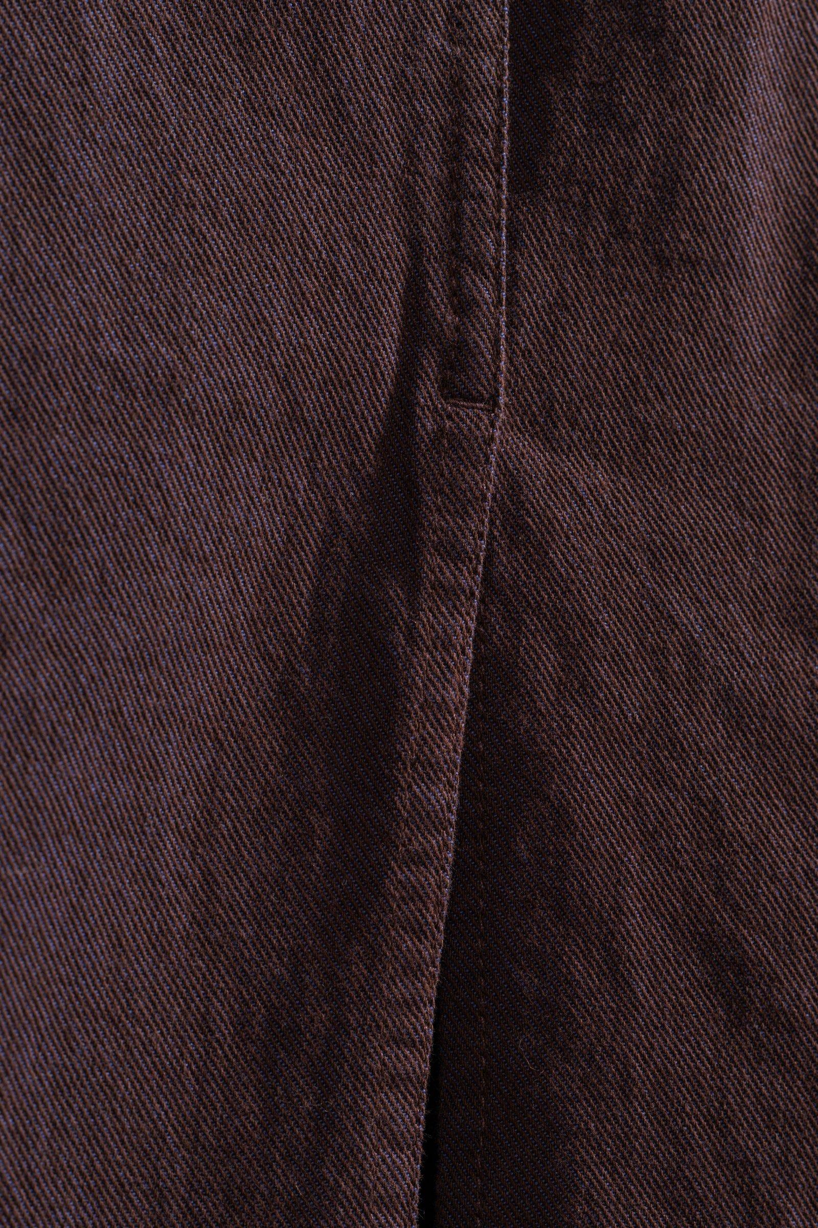 CKS - SKIPPA - midi skirt - dark brown