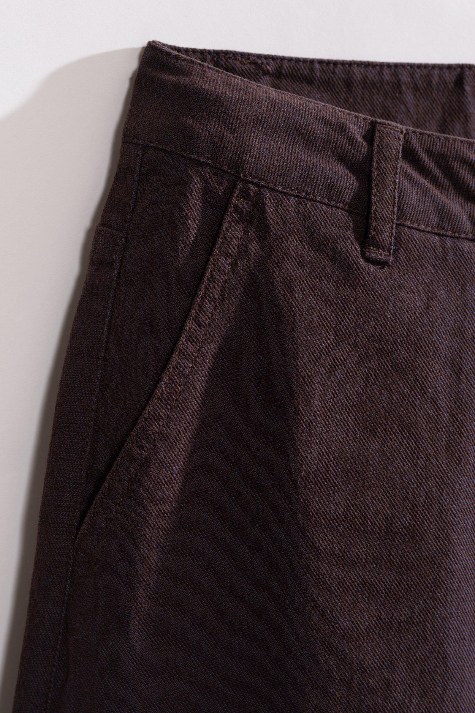 CKS - SKIPPA - midi skirt - dark brown