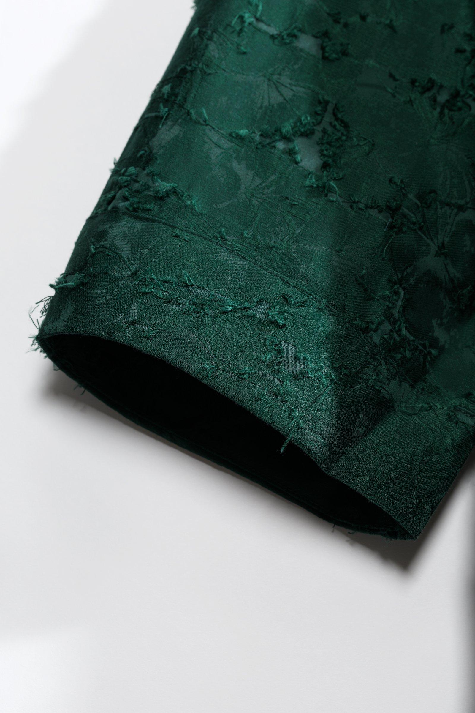 CKS - DELASTRAIGHT - blouse long sleeves - dark green