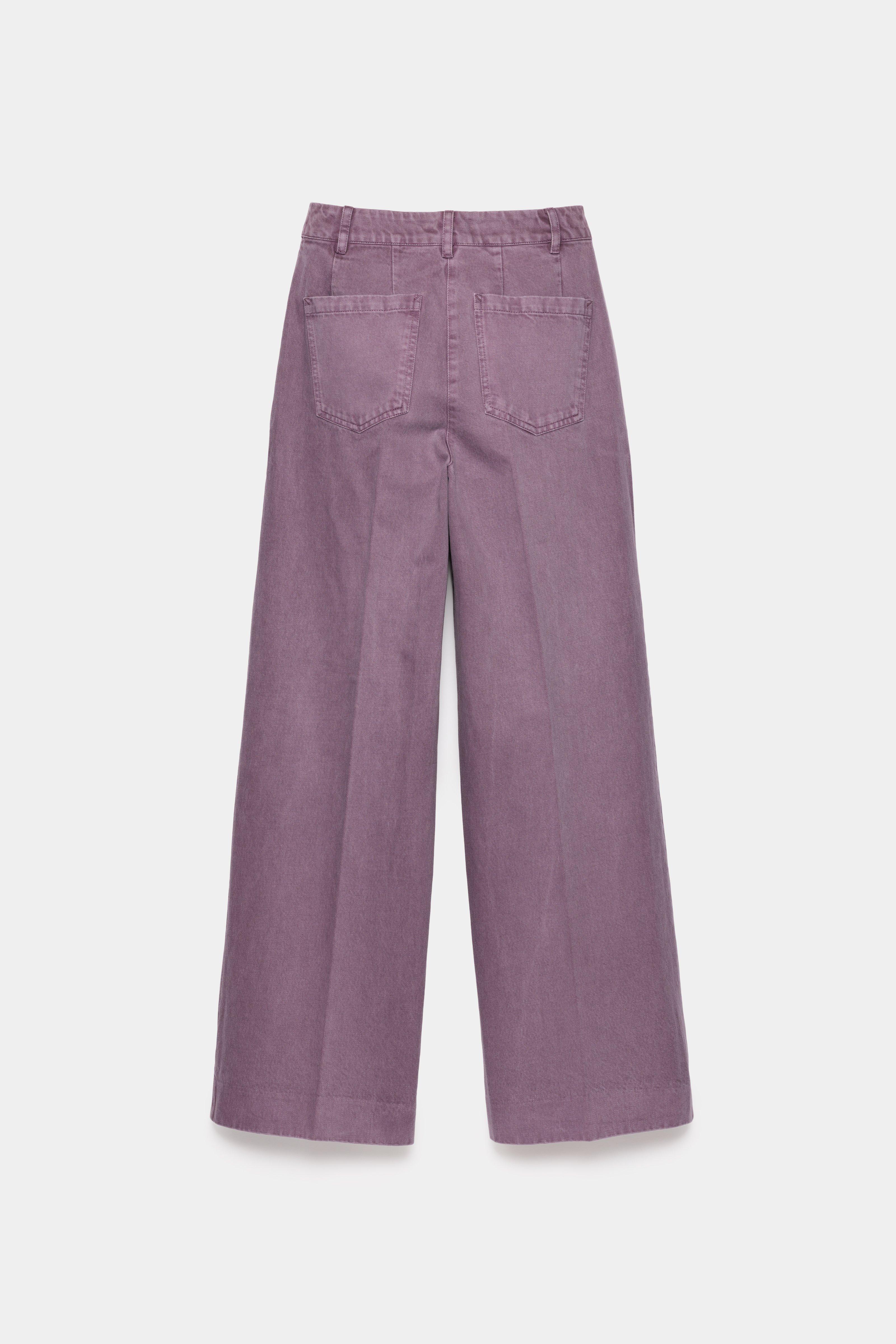 CKS - RODANA - lange broek - paars