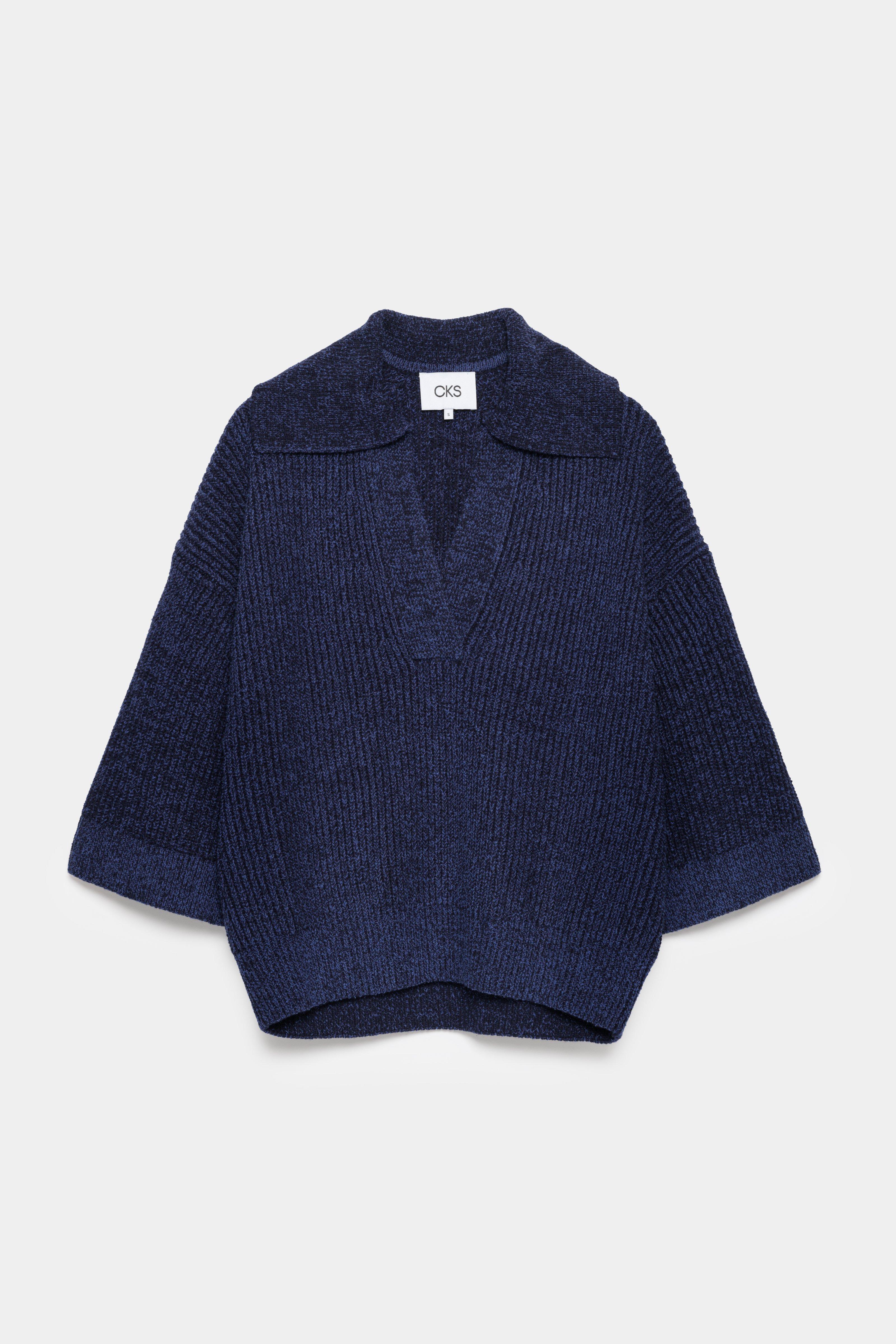 CKS - PLASTER - pullover - bleu