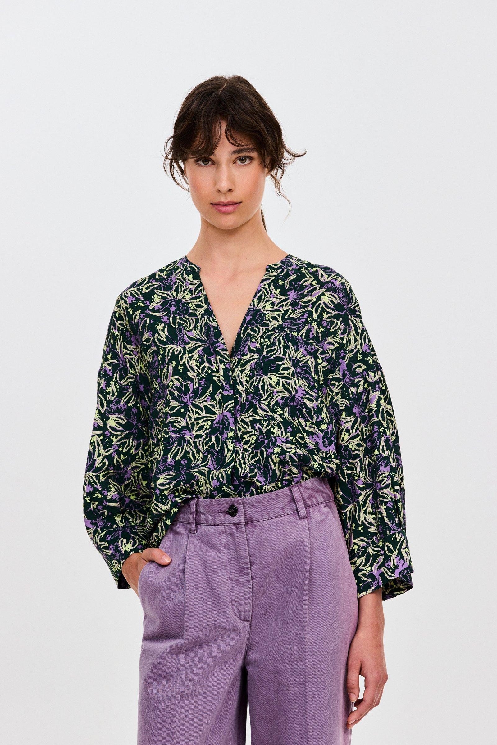 CKS - SILDANA - blouse lange mouwen - felgeel