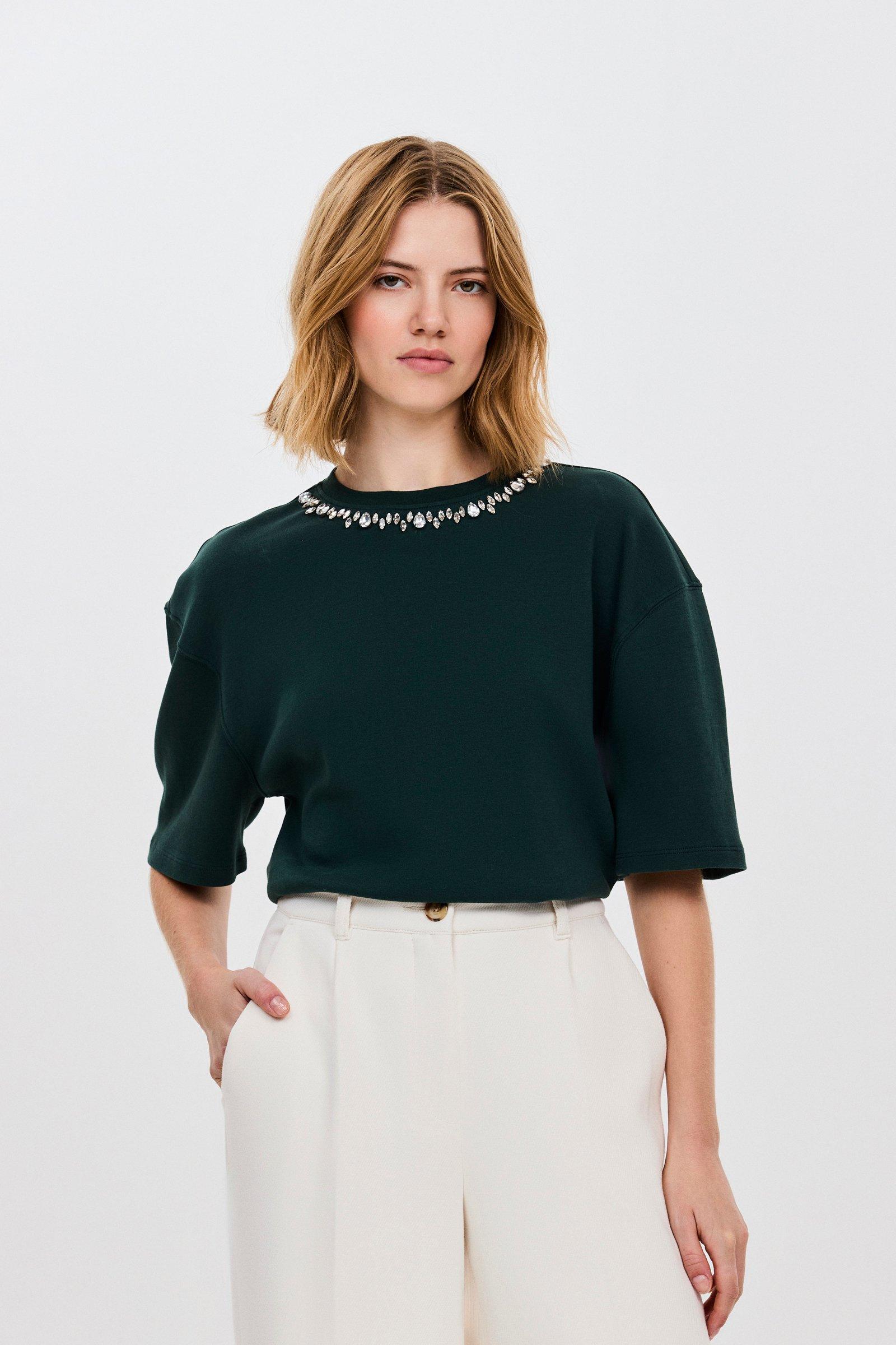 CKS - SARIO - t-shirt à manches courtes - khaki