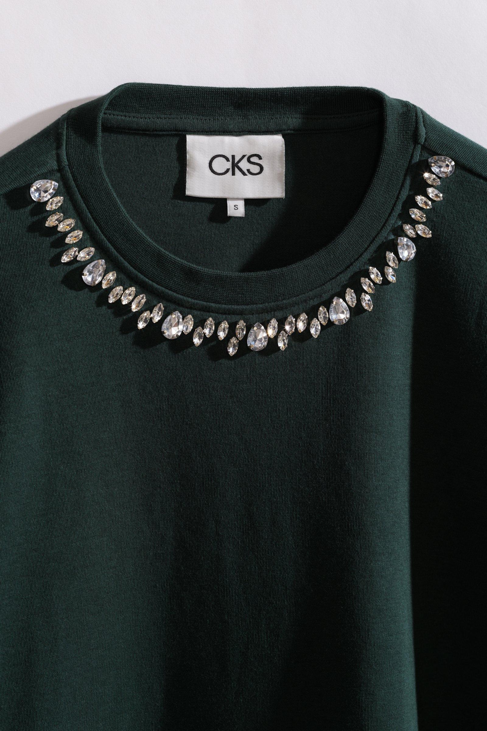 CKS - SARIO - t-shirt korte mouwen - khaki