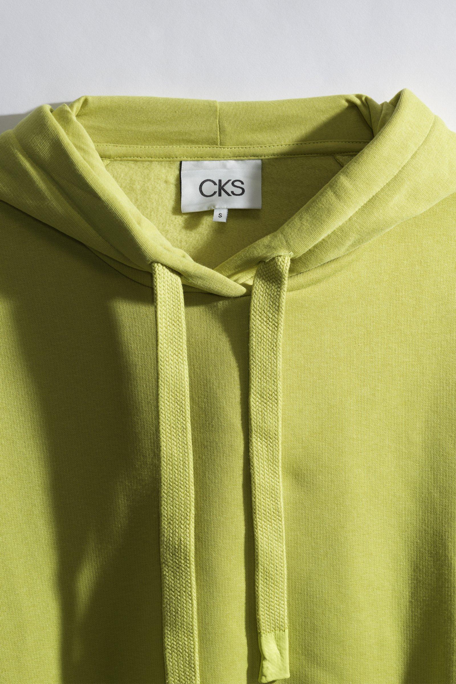 CKS - SWOODA - sweatshirt à capuche - jaune vif