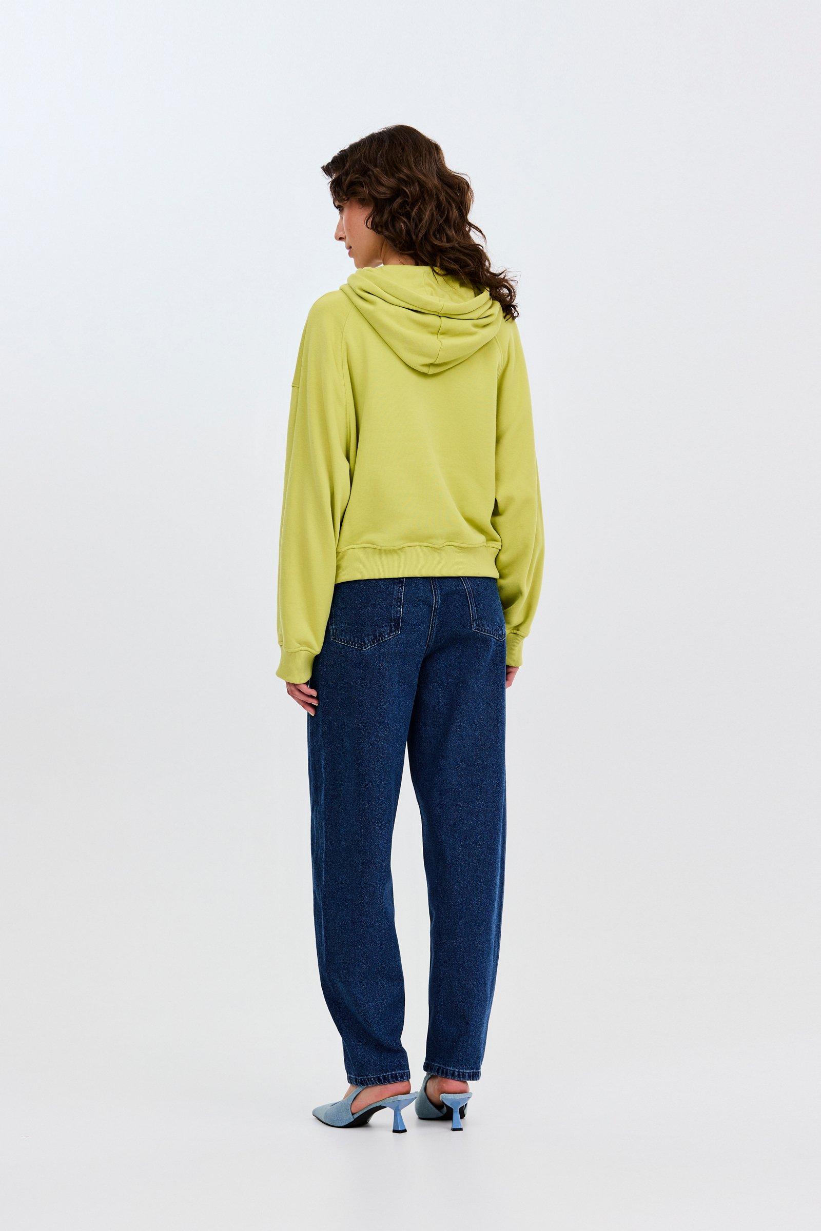 CKS - SWOODA - sweater met capuchon - felgeel