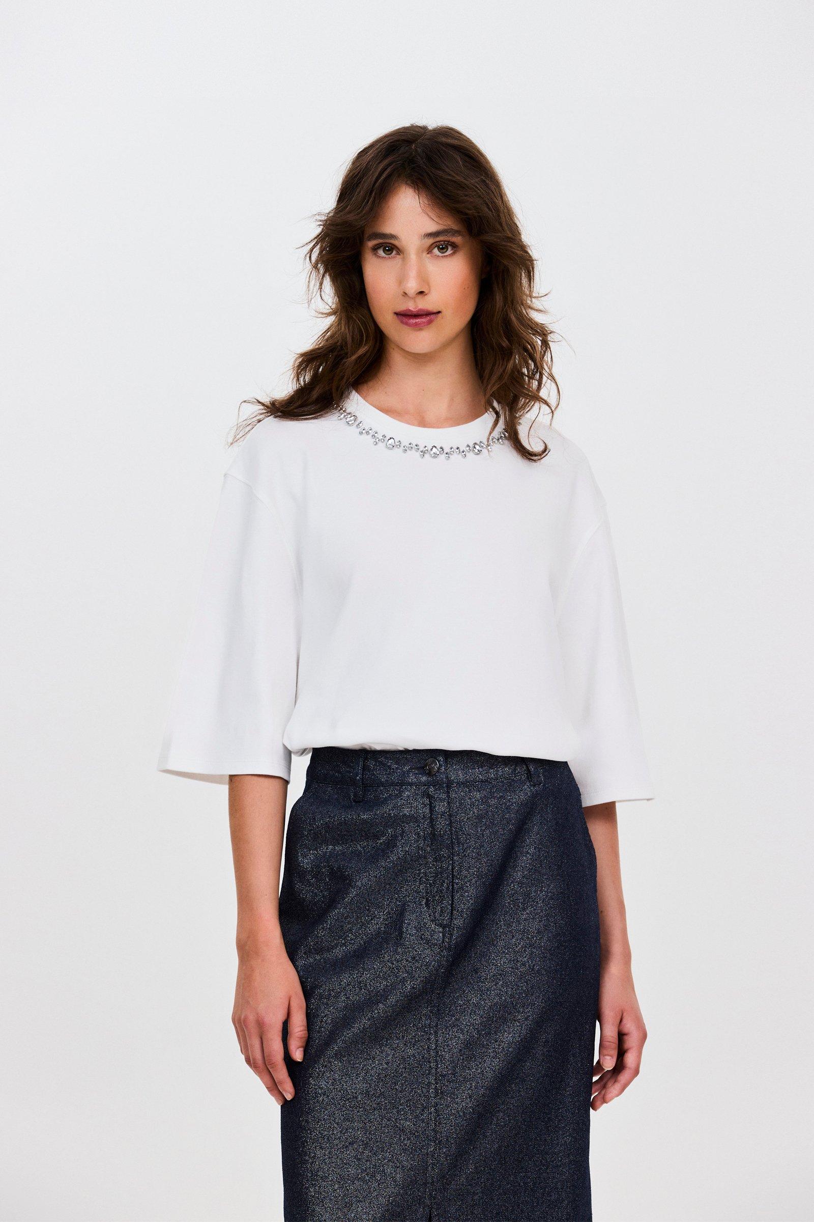 CKS - SARIO - t-shirt à manches courtes - blanc