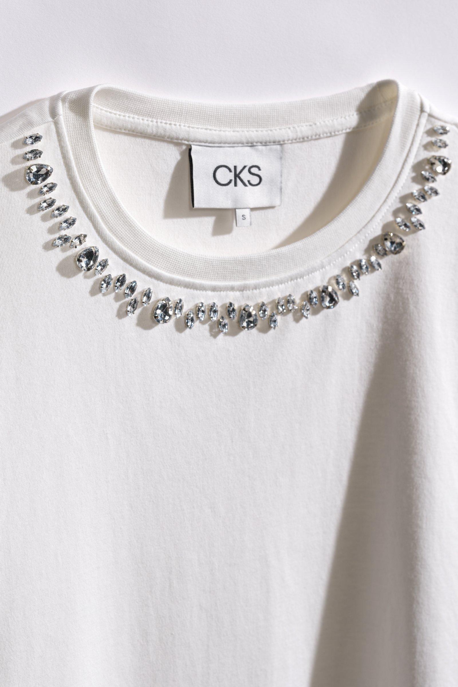 CKS - SARIO - t-shirt short sleeves - white