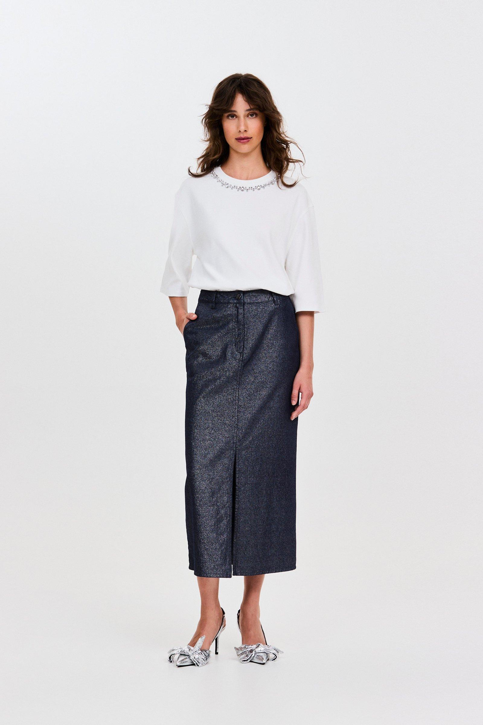 CKS - SARIO - t-shirt korte mouwen - wit