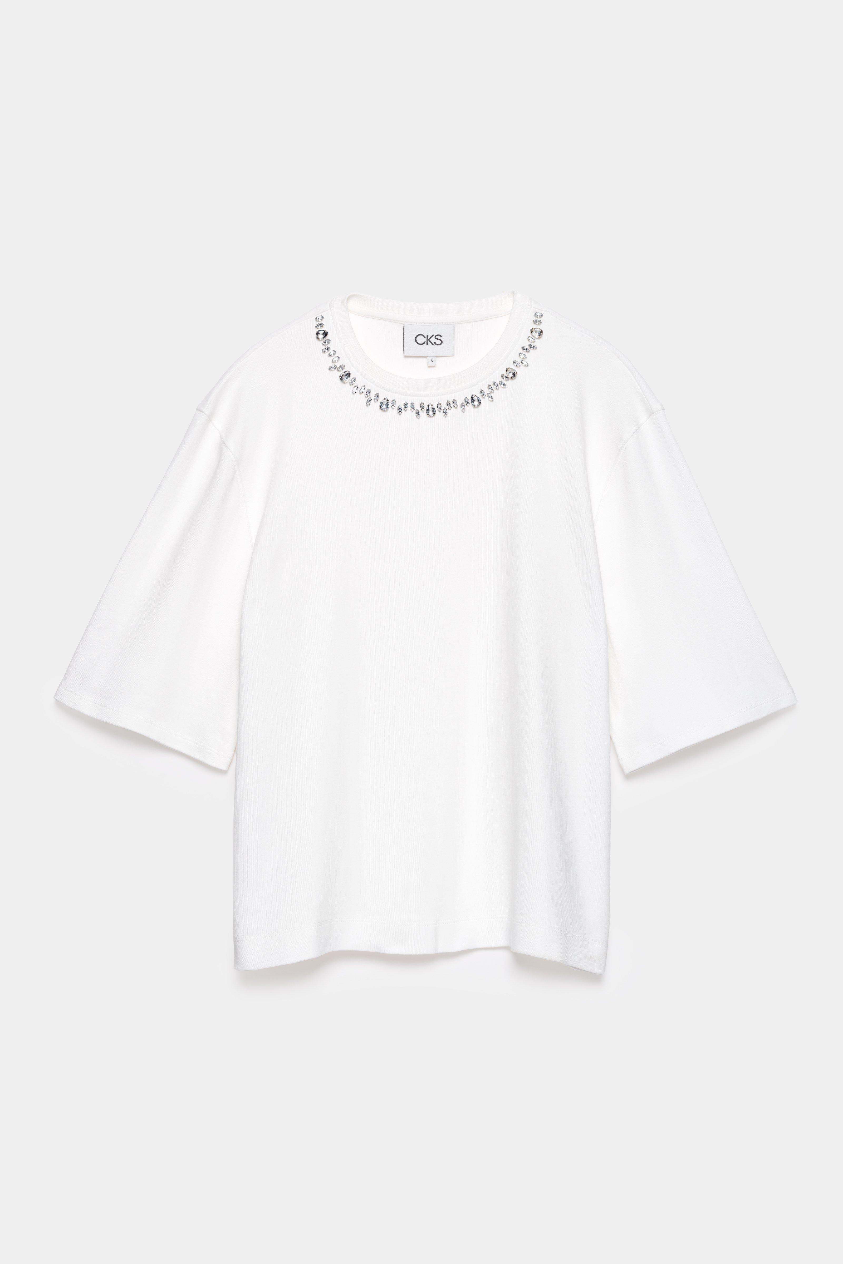 CKS - SARIO - t-shirt short sleeves - white