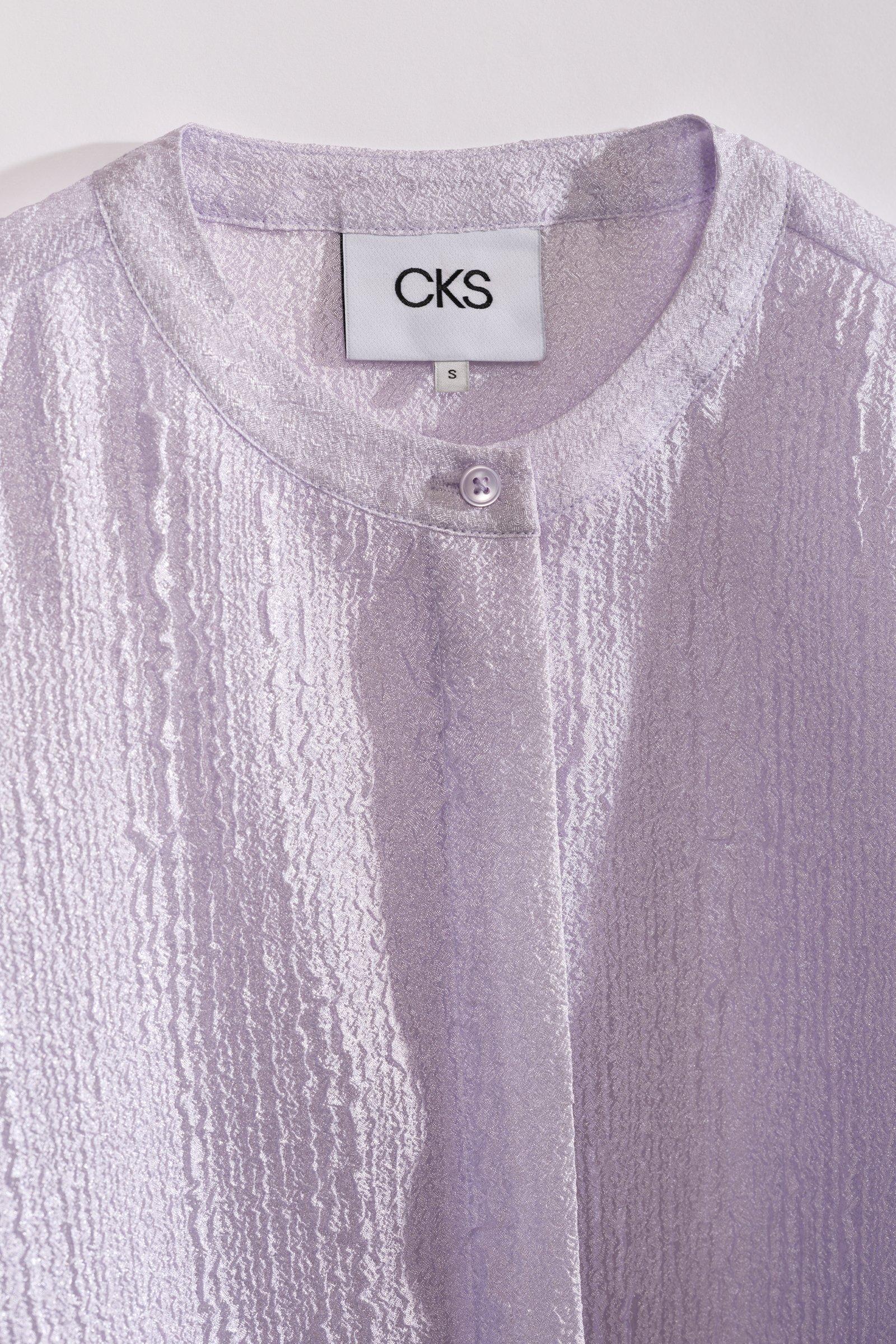 CKS - SLOBER - chemisier à manches longues - lilas