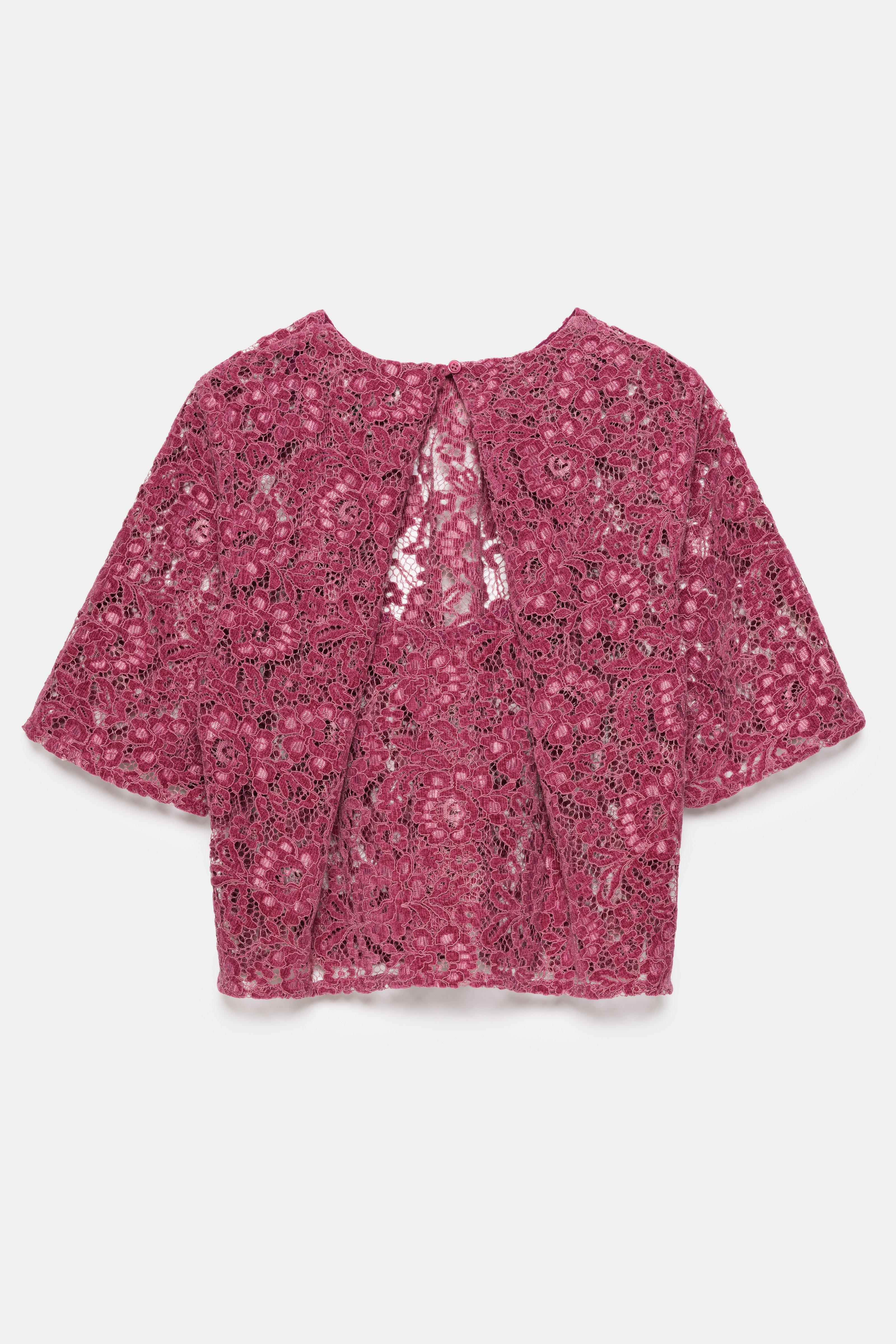 CKS - TIRIANA - t-shirt à manches courtes - rose foncé