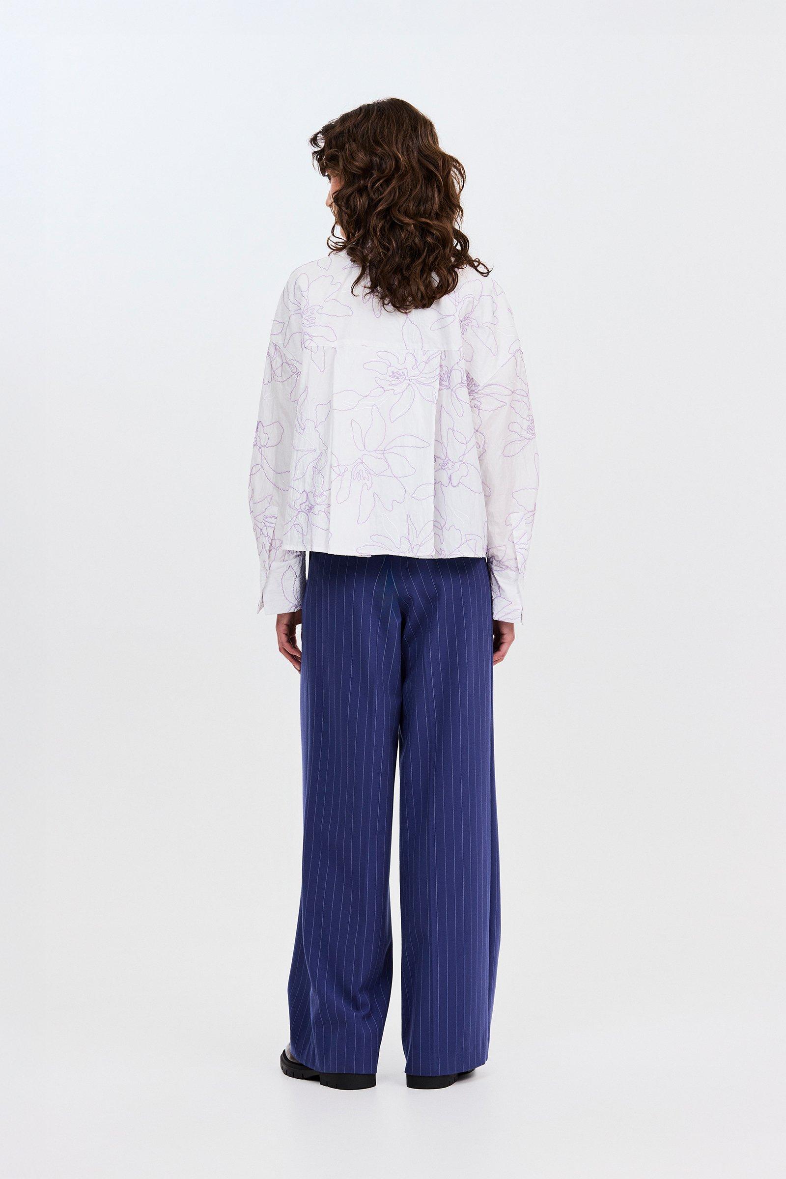 CKS - STANDING - blouse lange mouwen - white light