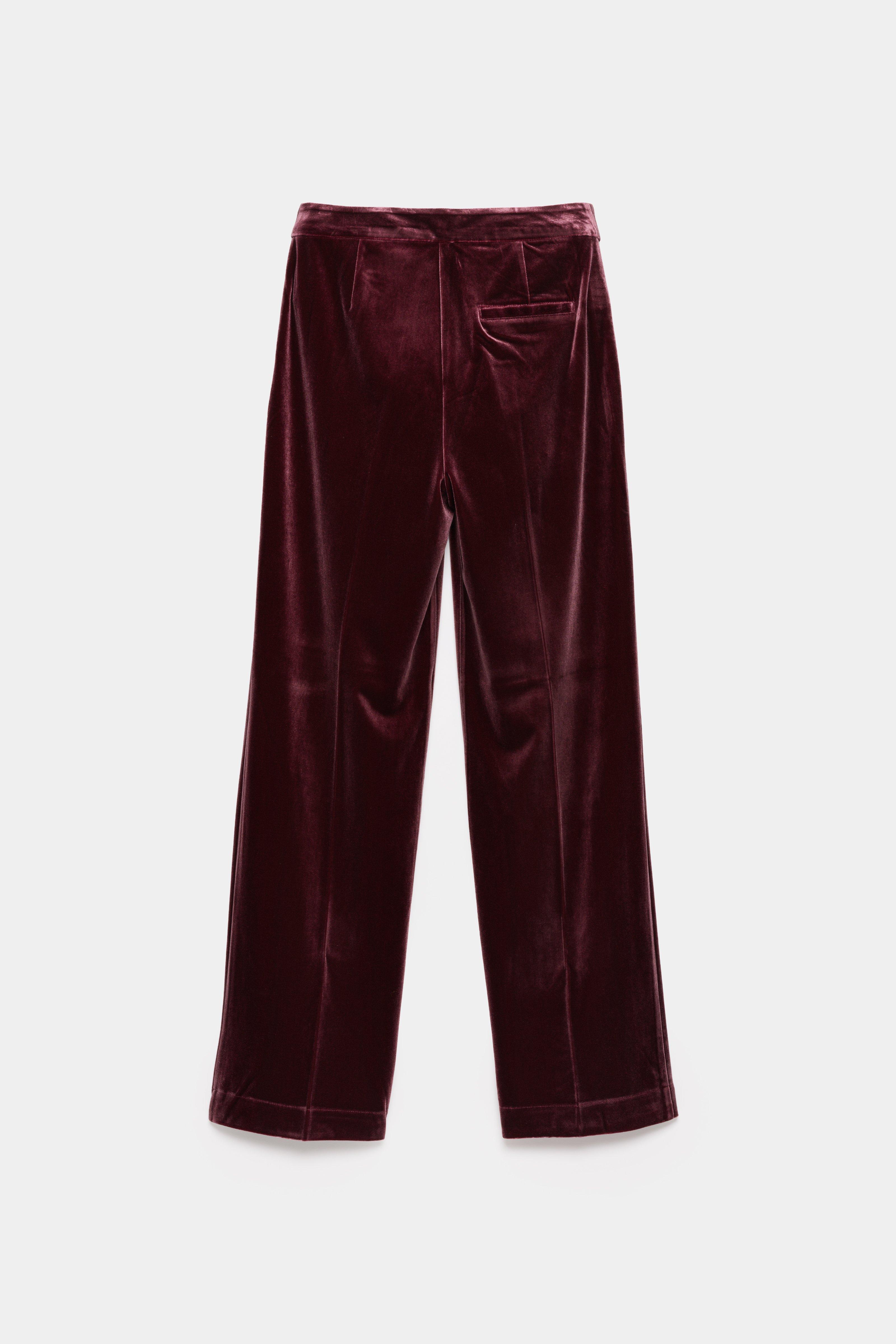 CKS - TONKSONA - Lange Hose - Dunkelrot