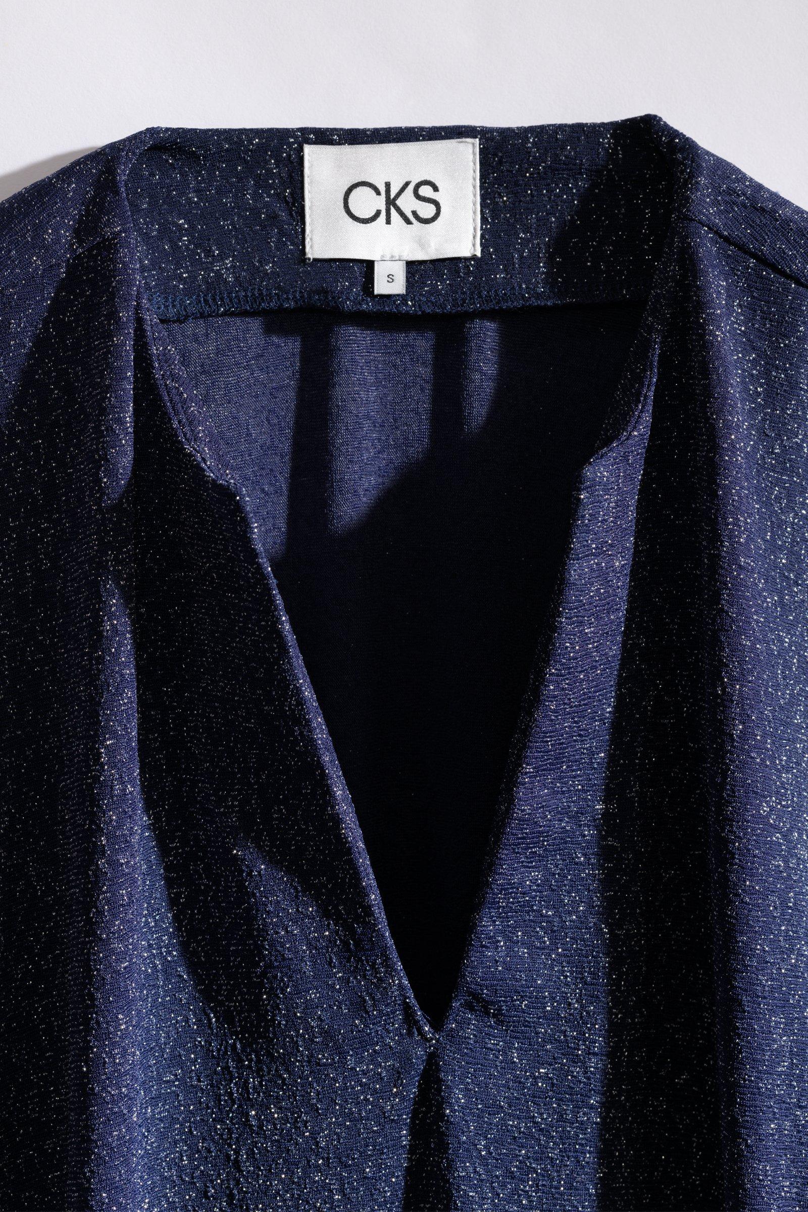 CKS - DOLL - robe longue - bleu foncé