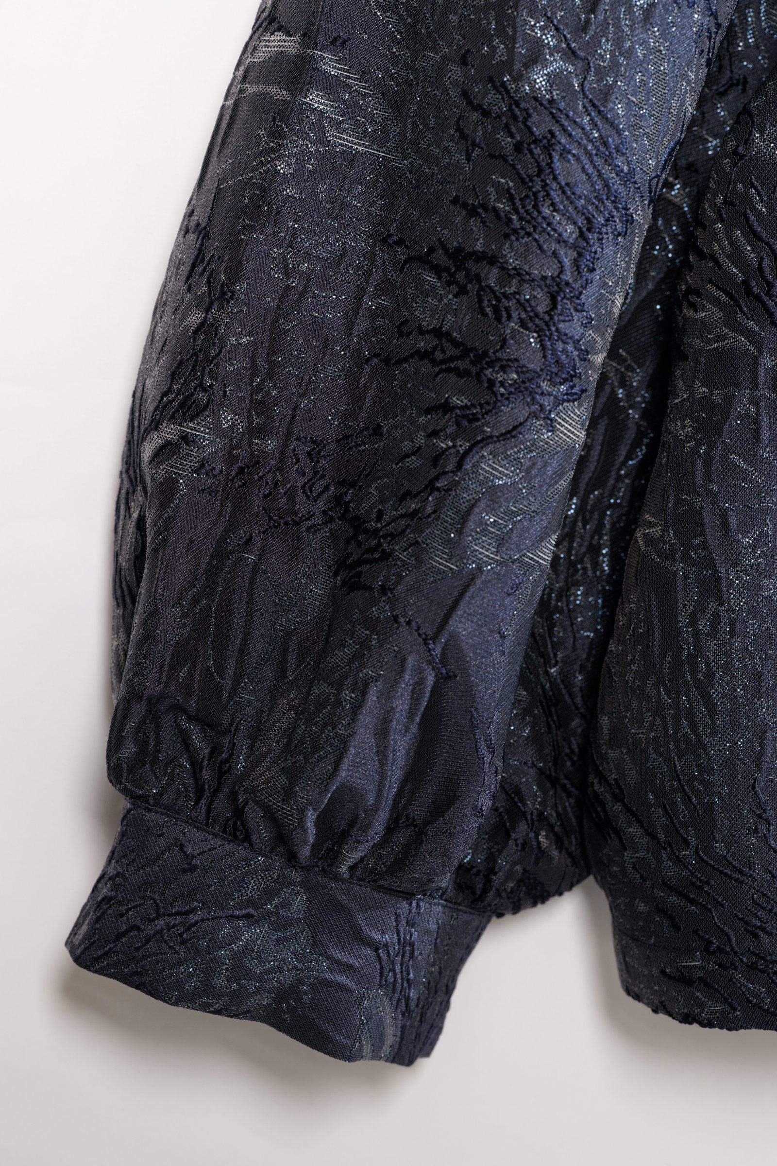 CKS - SANCE - blouse lange mouwen - donkerblauw