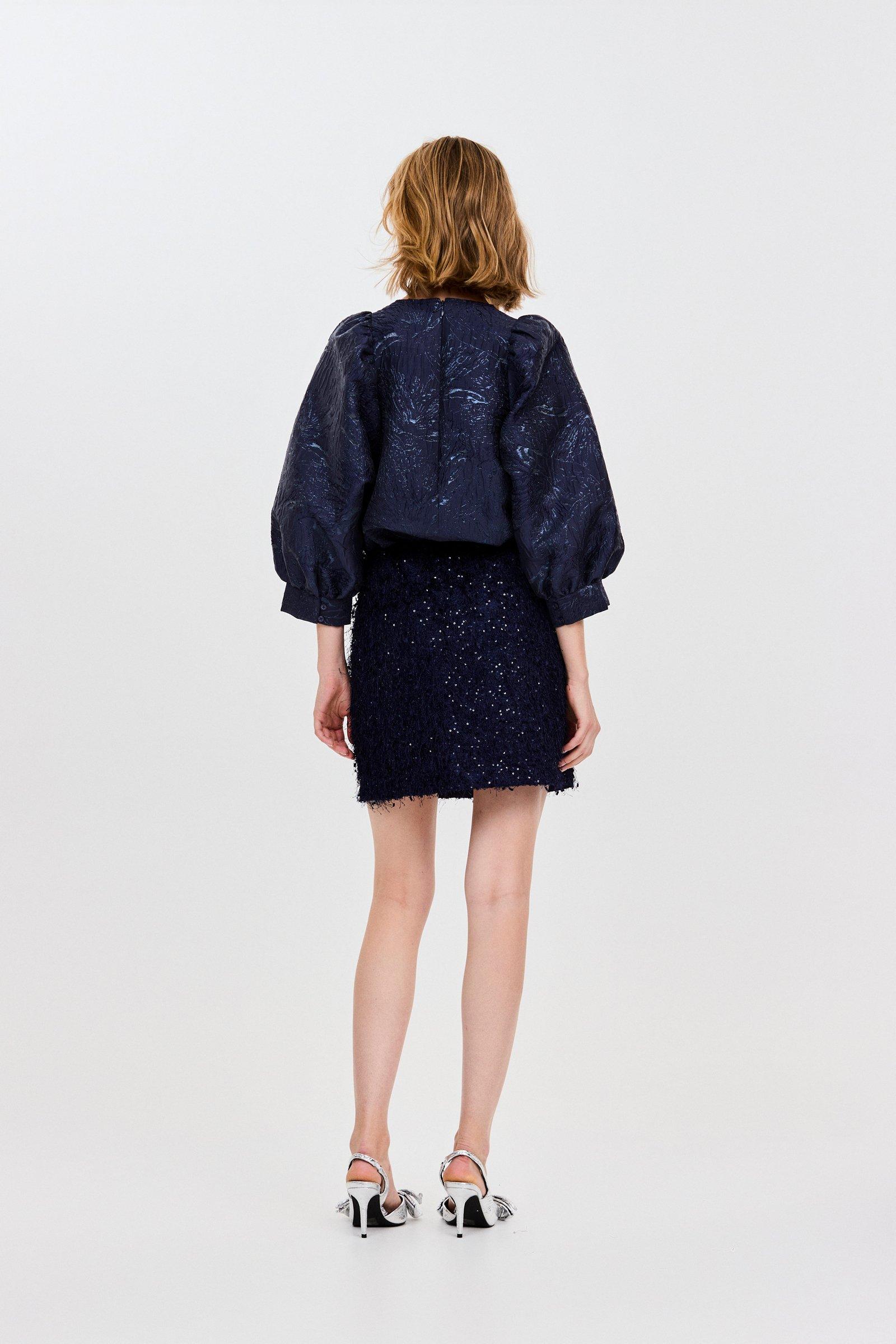 CKS - SANCE - blouse long sleeves - dark blue