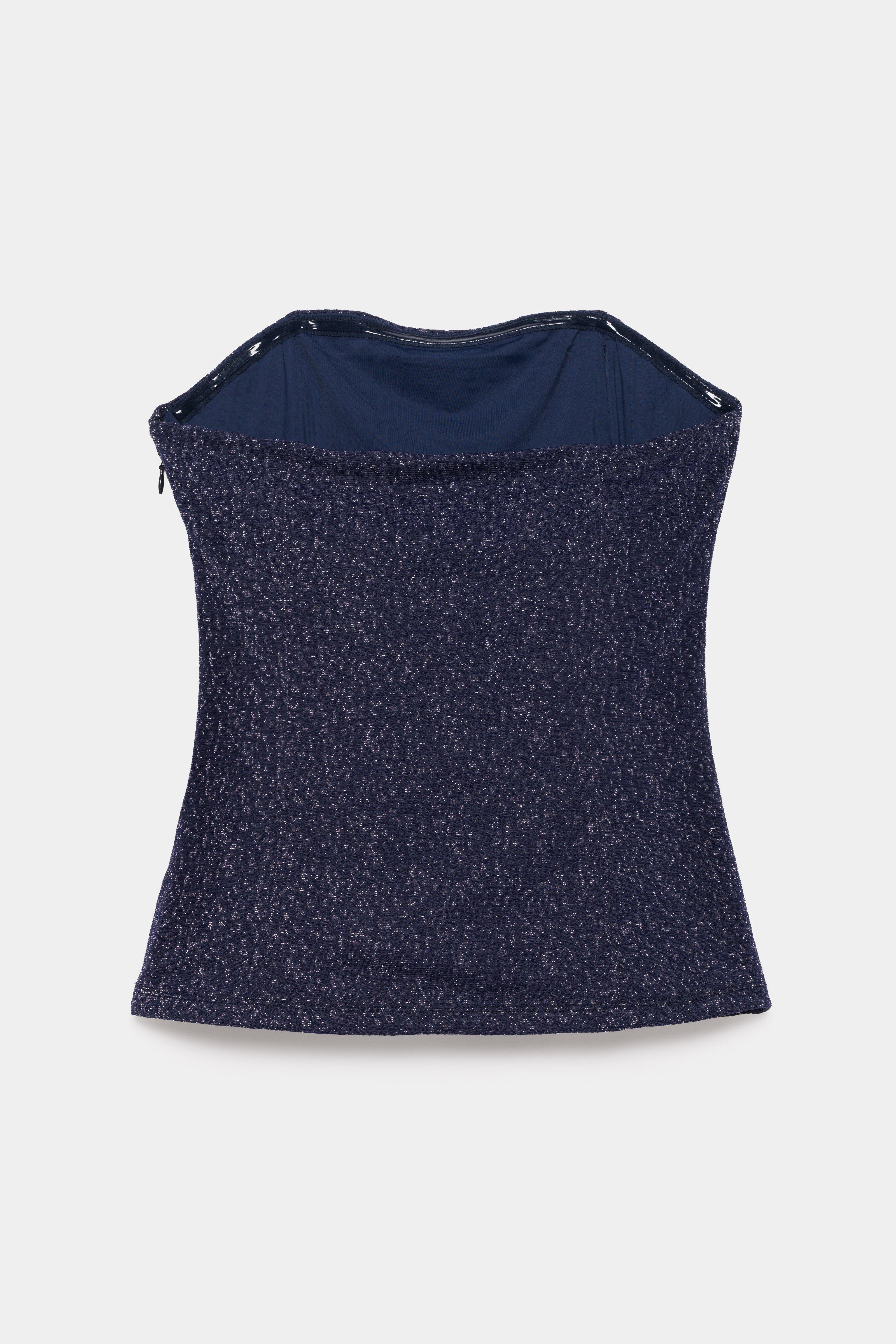 CKS - SANDEAU - sleeveless top - dark blue