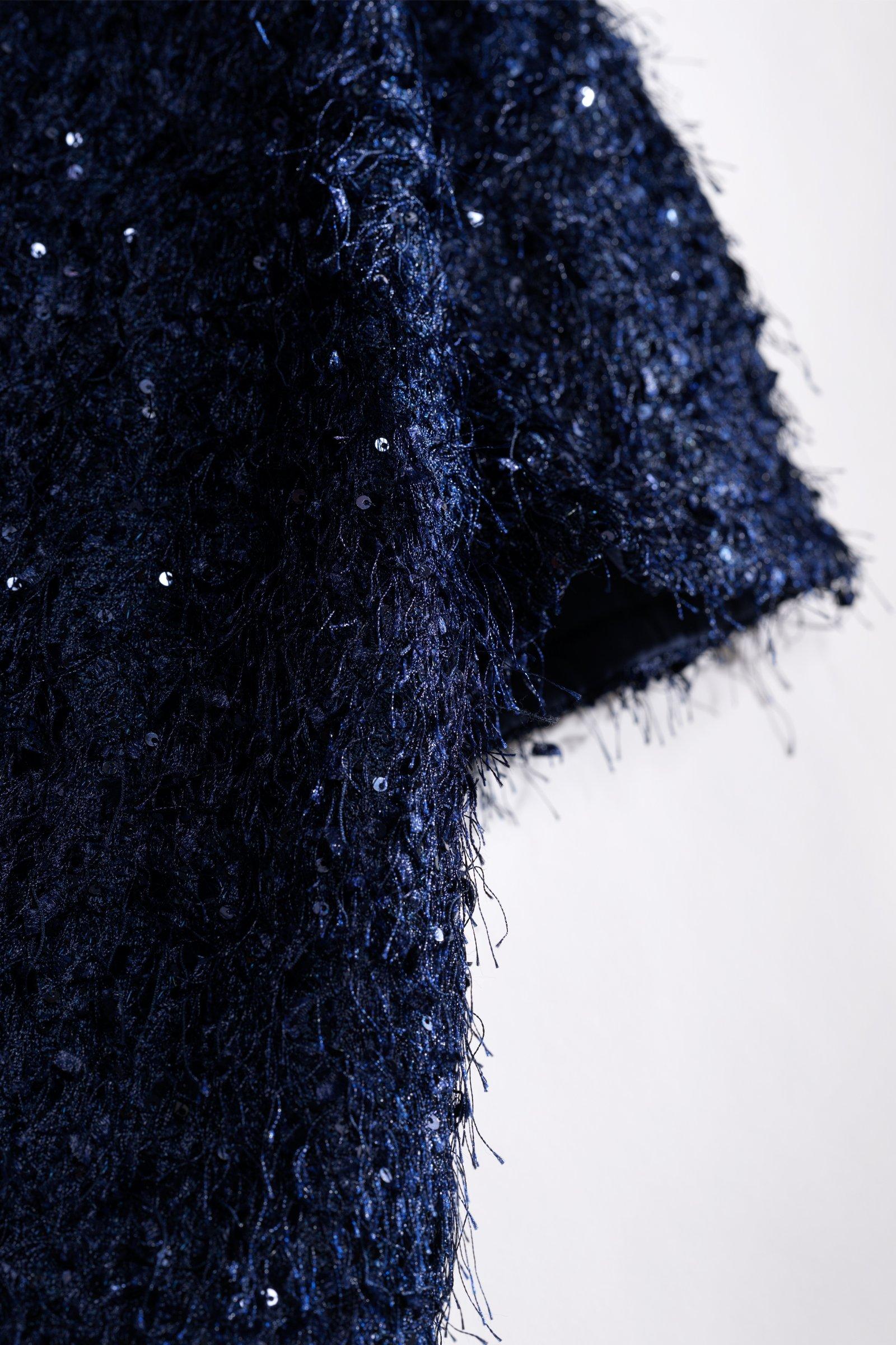 CKS - TIPPER - blouse short sleeves - dark blue