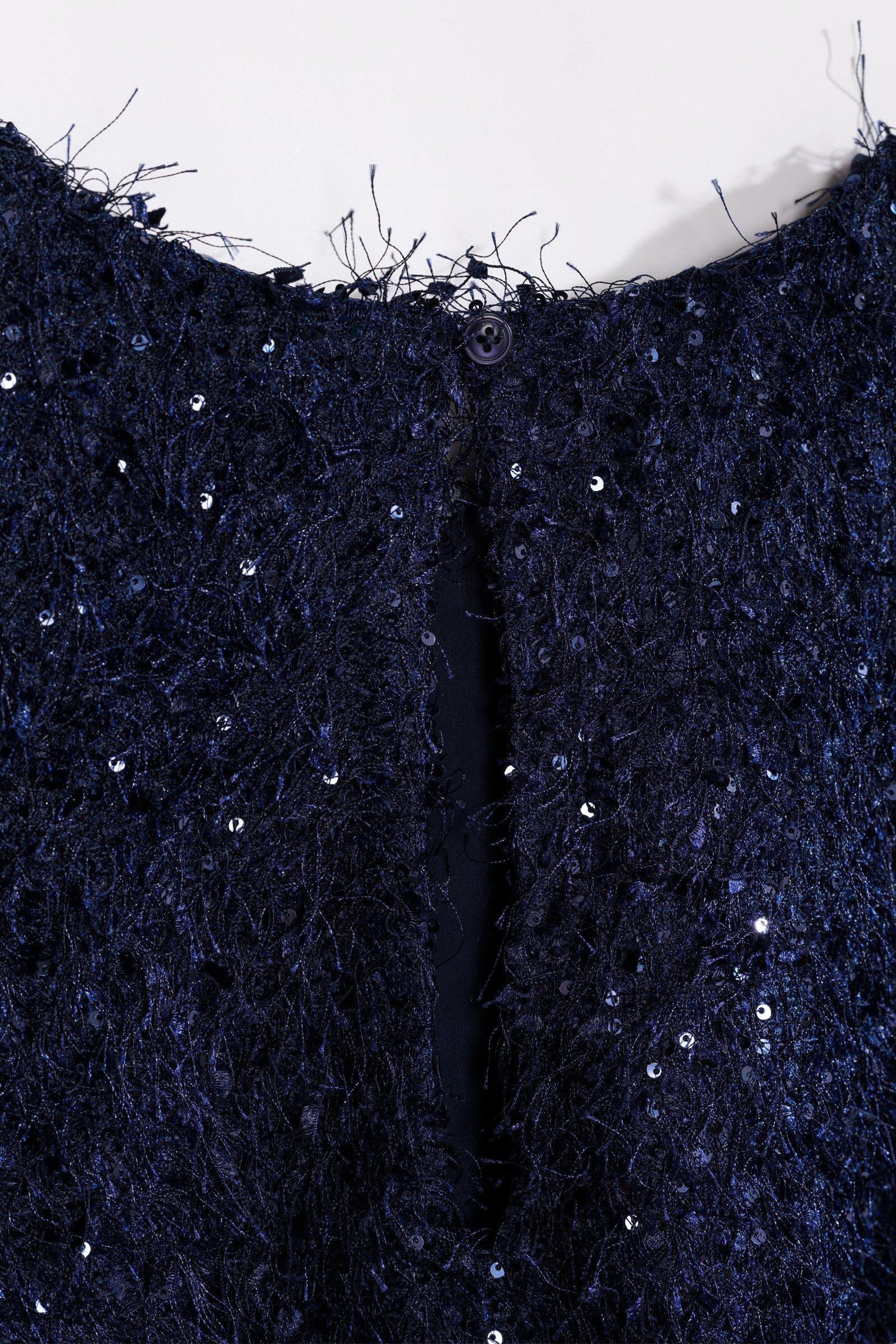 CKS - TIPPER - blouse short sleeves - dark blue