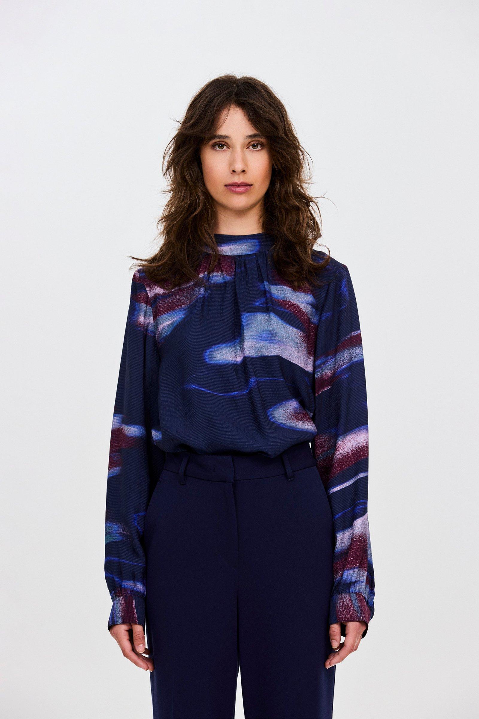 CKS - SHAYLA - blouse long sleeves - dark blue