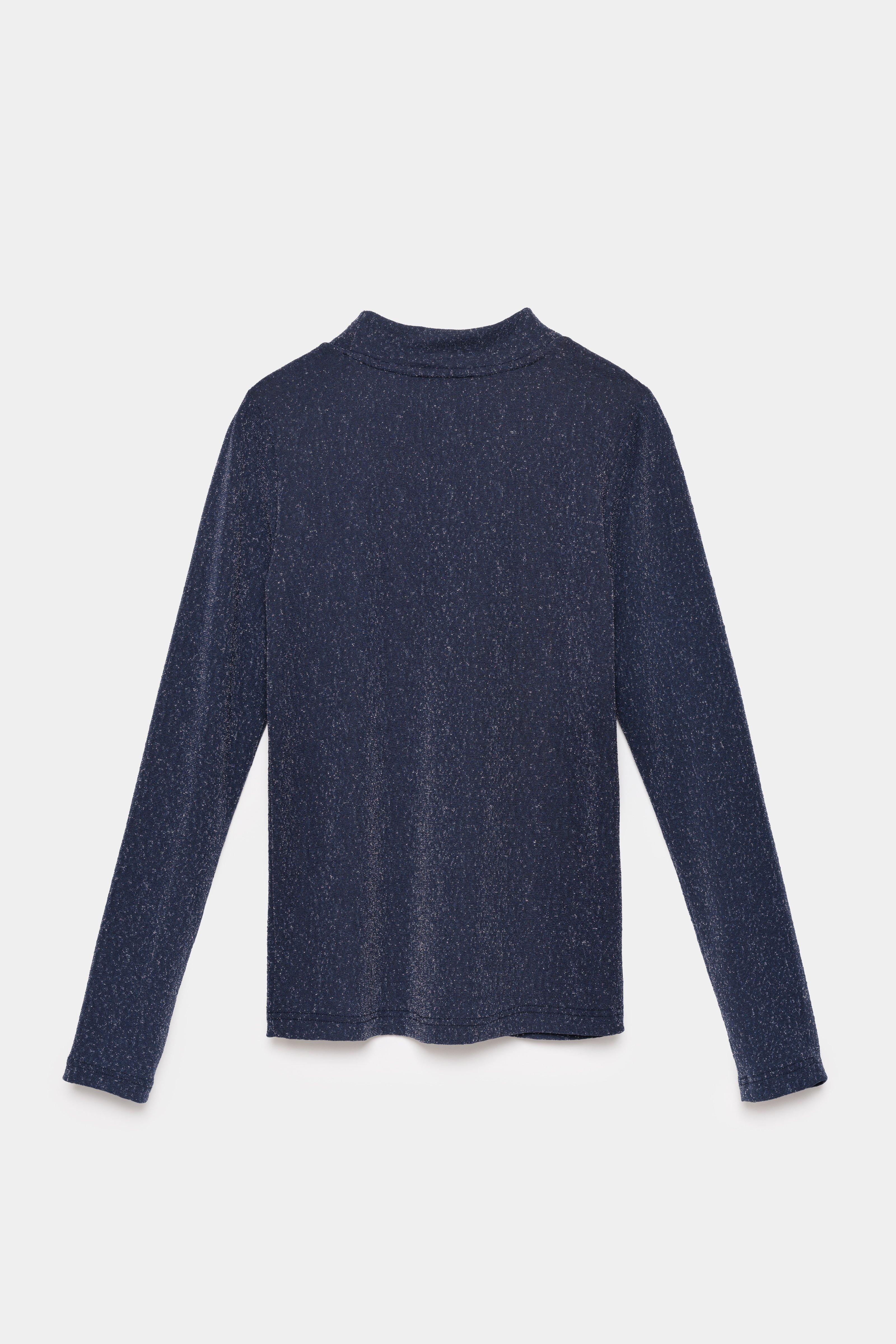 CKS - TIBOR - t-shirt lange mouwen - donkerblauw