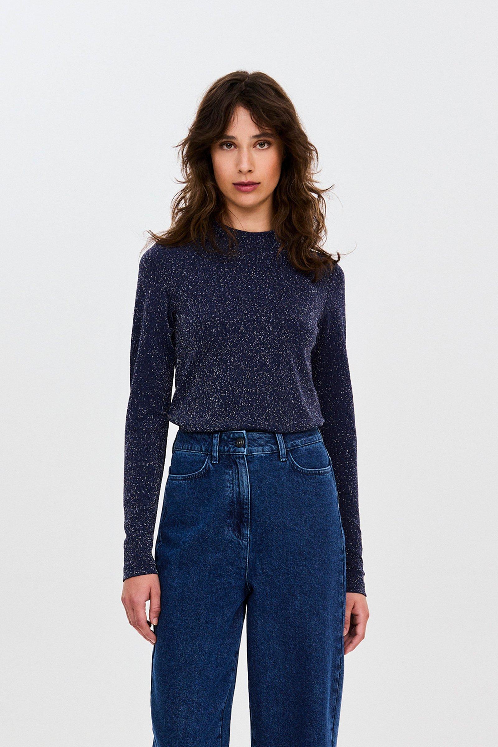 CKS - TIBOR - t-shirt long sleeves - dark blue