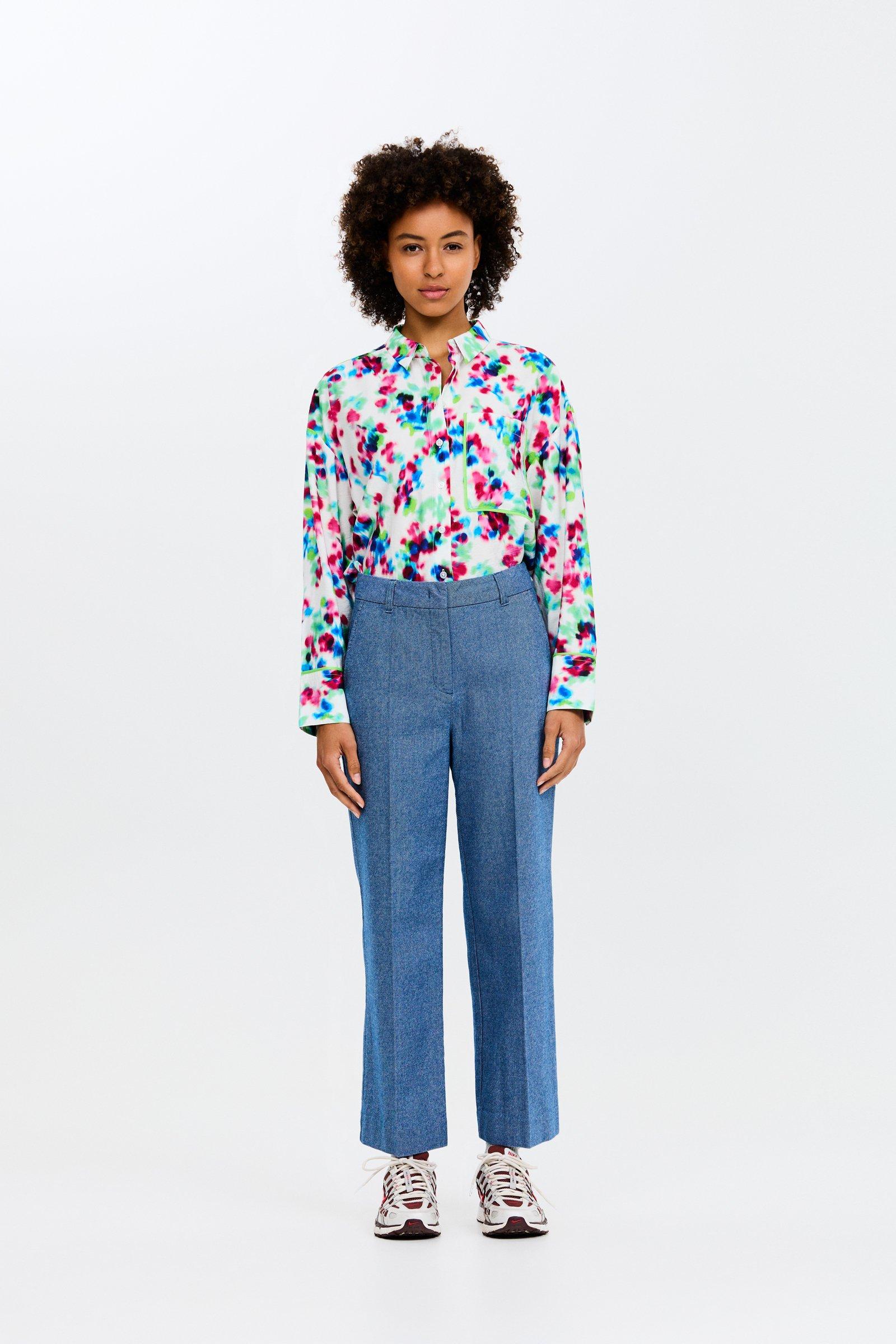 CKS - TONKS - enkel broek - blauw