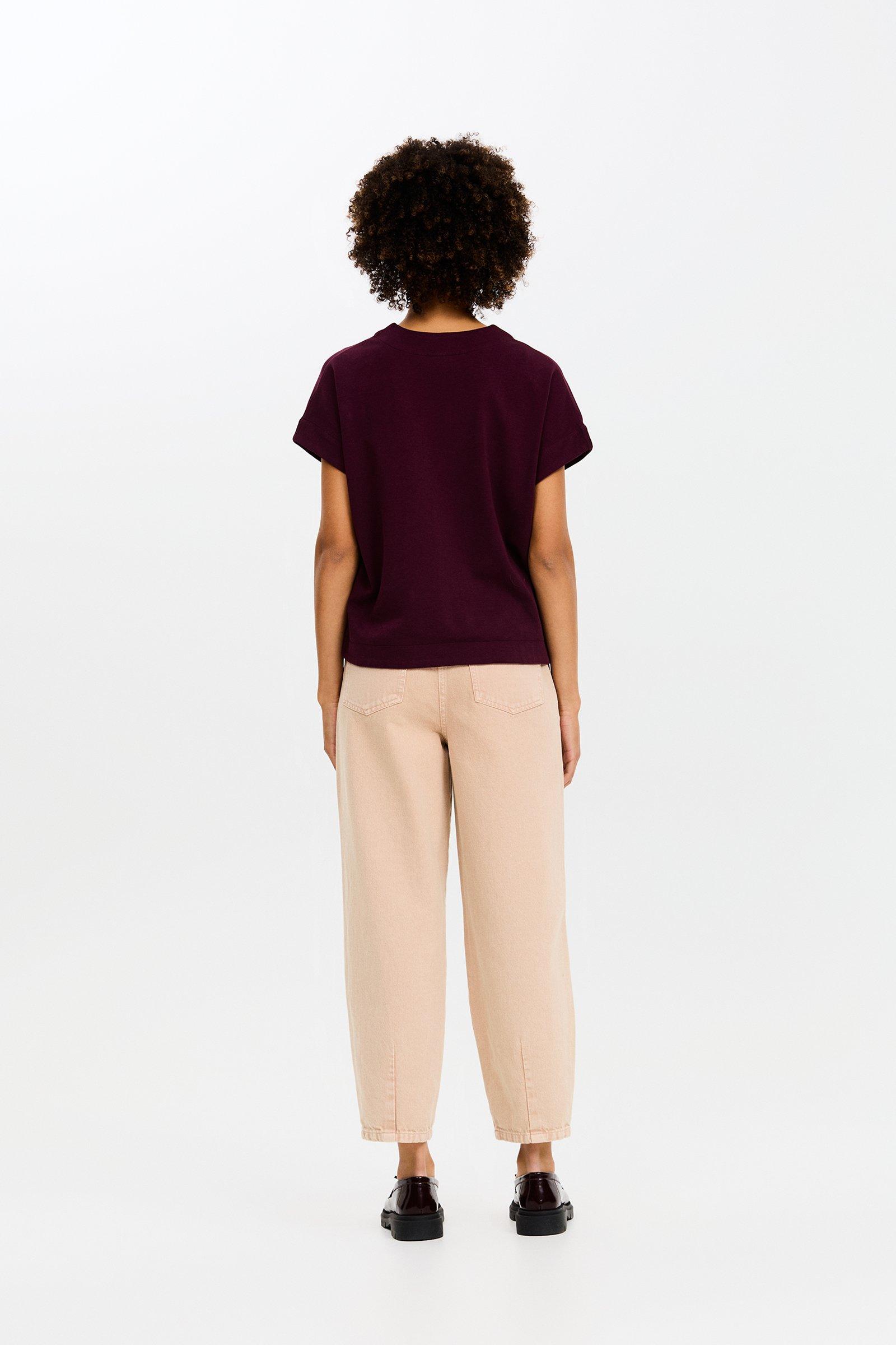 CKS - JAZZLESS - t-shirt korte mouwen - bordeaux