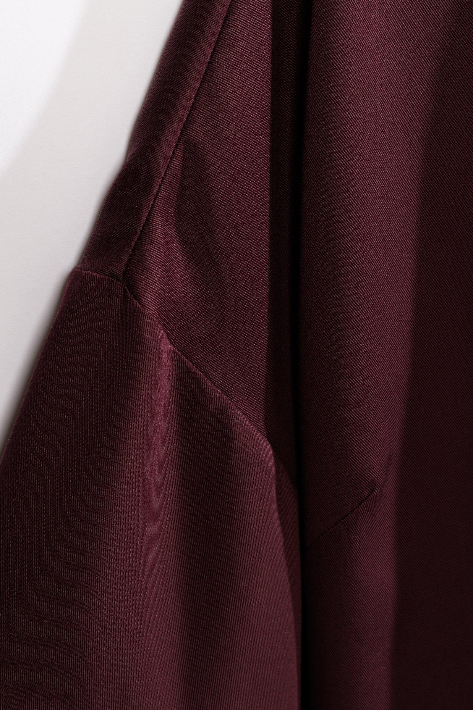 CKS - SELALONG - blouse korte mouwen - paars