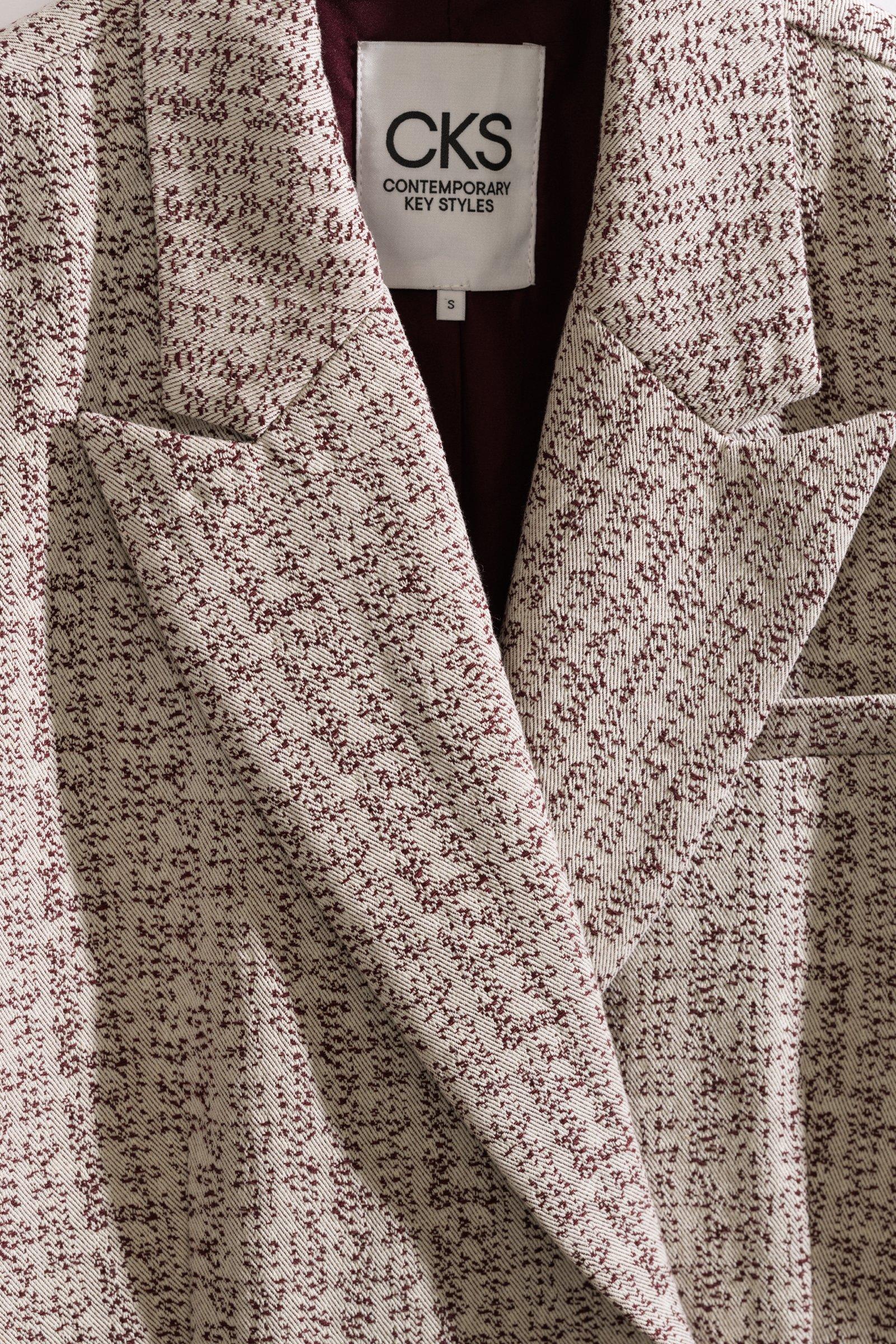 CKS - SELVIA - blazer - white dark