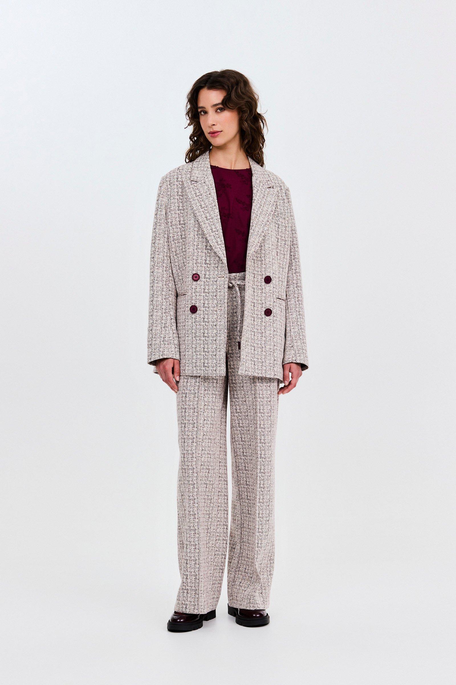 CKS - SELVIA - blazer - white dark