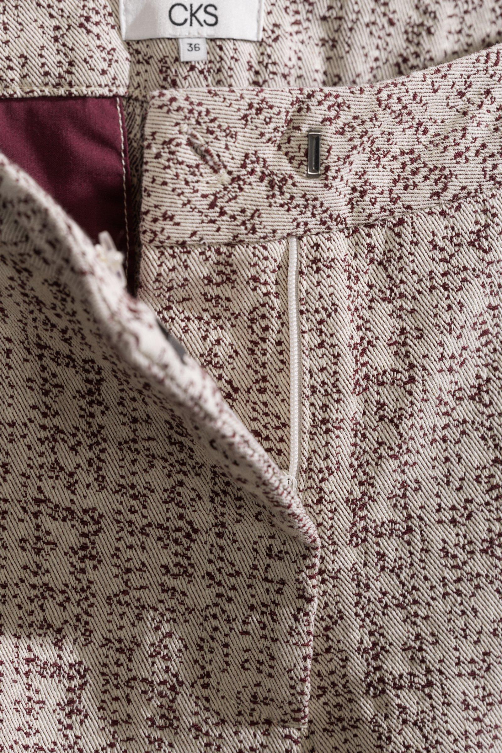 CKS - TONKS - enkel broek - white dark