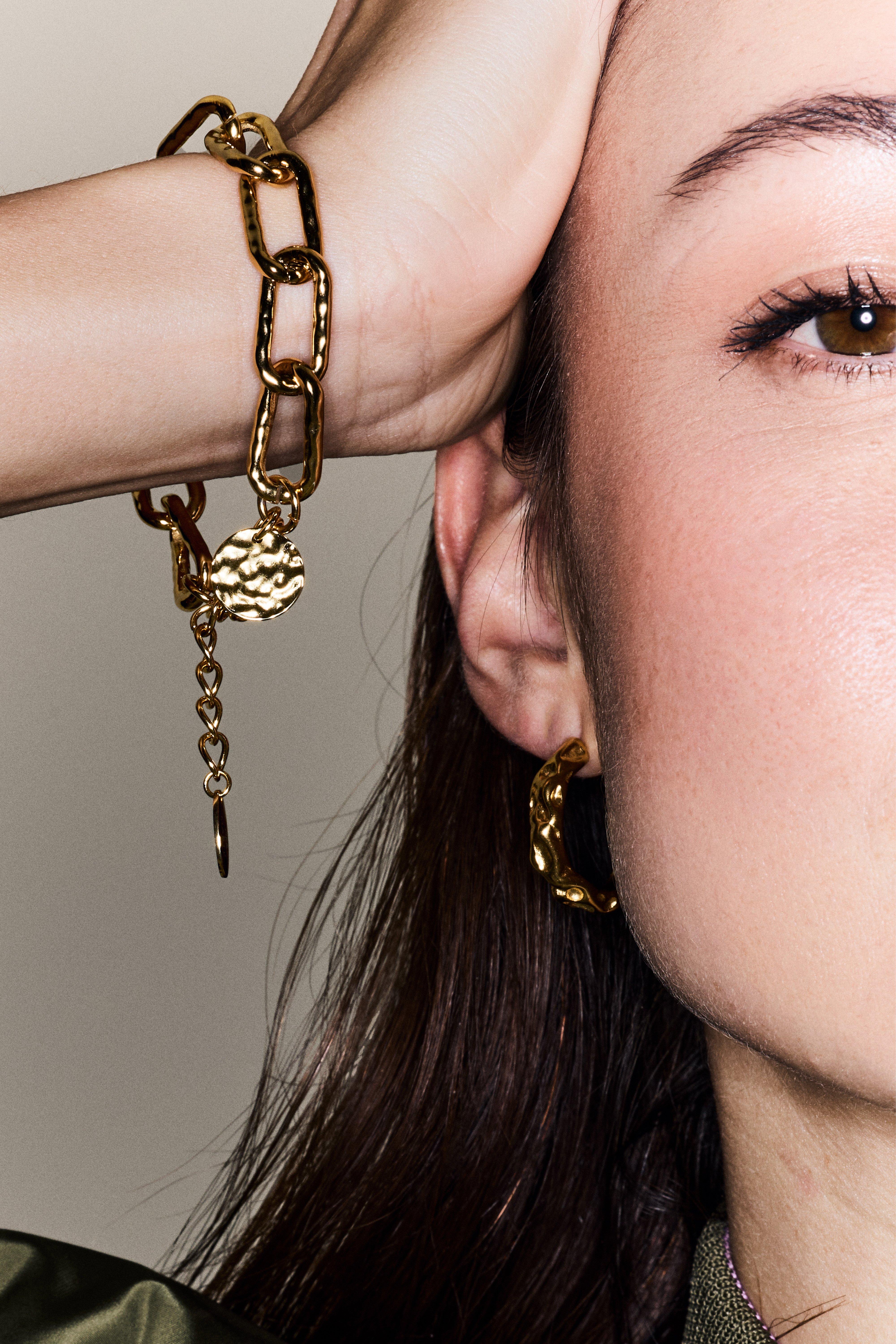 CKS - EARRING CKSXMASTE - oorbellen - donkergeel