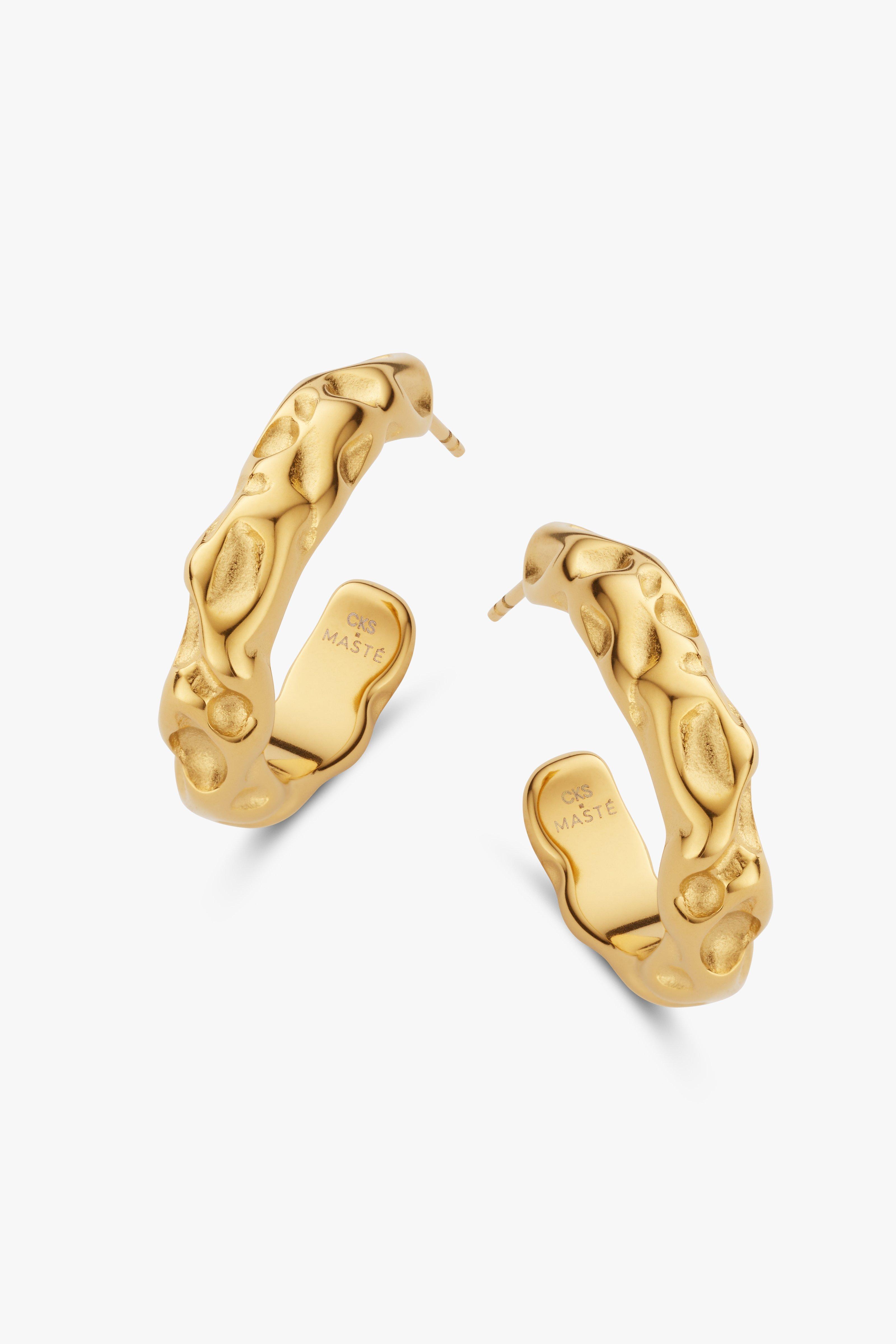 CKS - EARRING CKSXMASTE - oorbellen - donkergeel