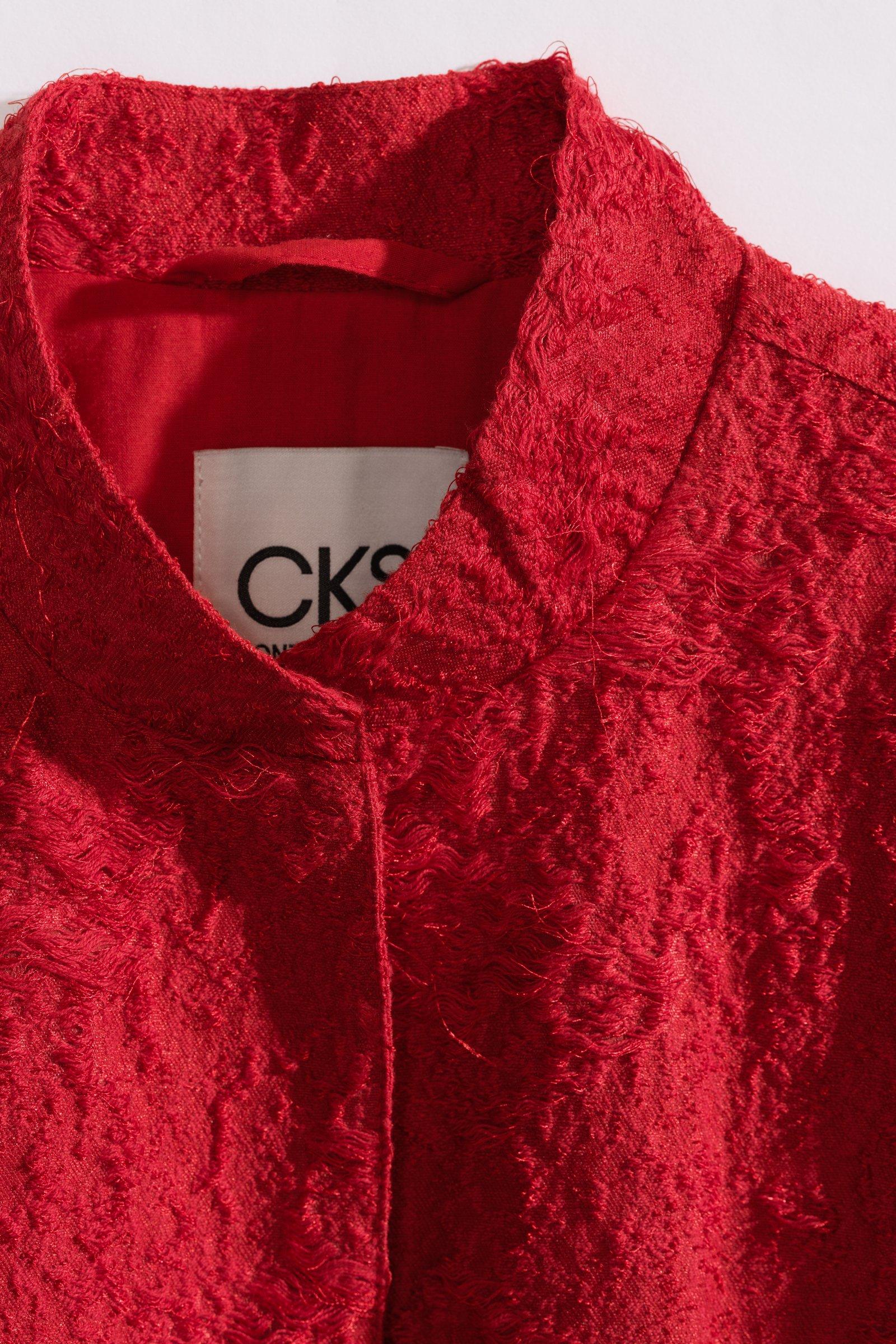 CKS - CREMASALA - korte jas - intens rood
