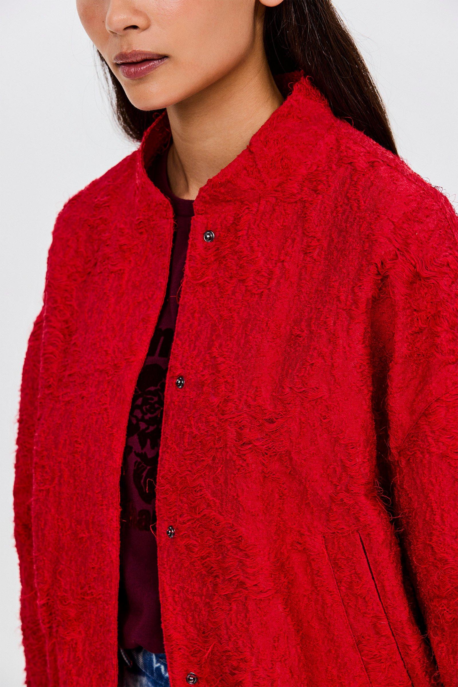 CKS - CREMASALA - korte jas - intens rood