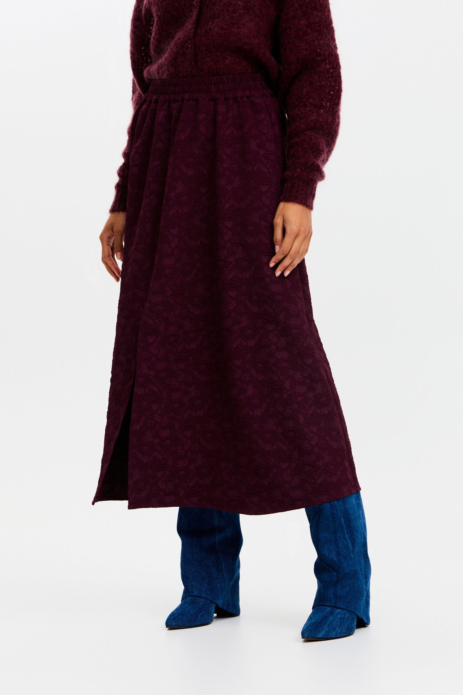 CKS - SKALLIE - midijupe - violet