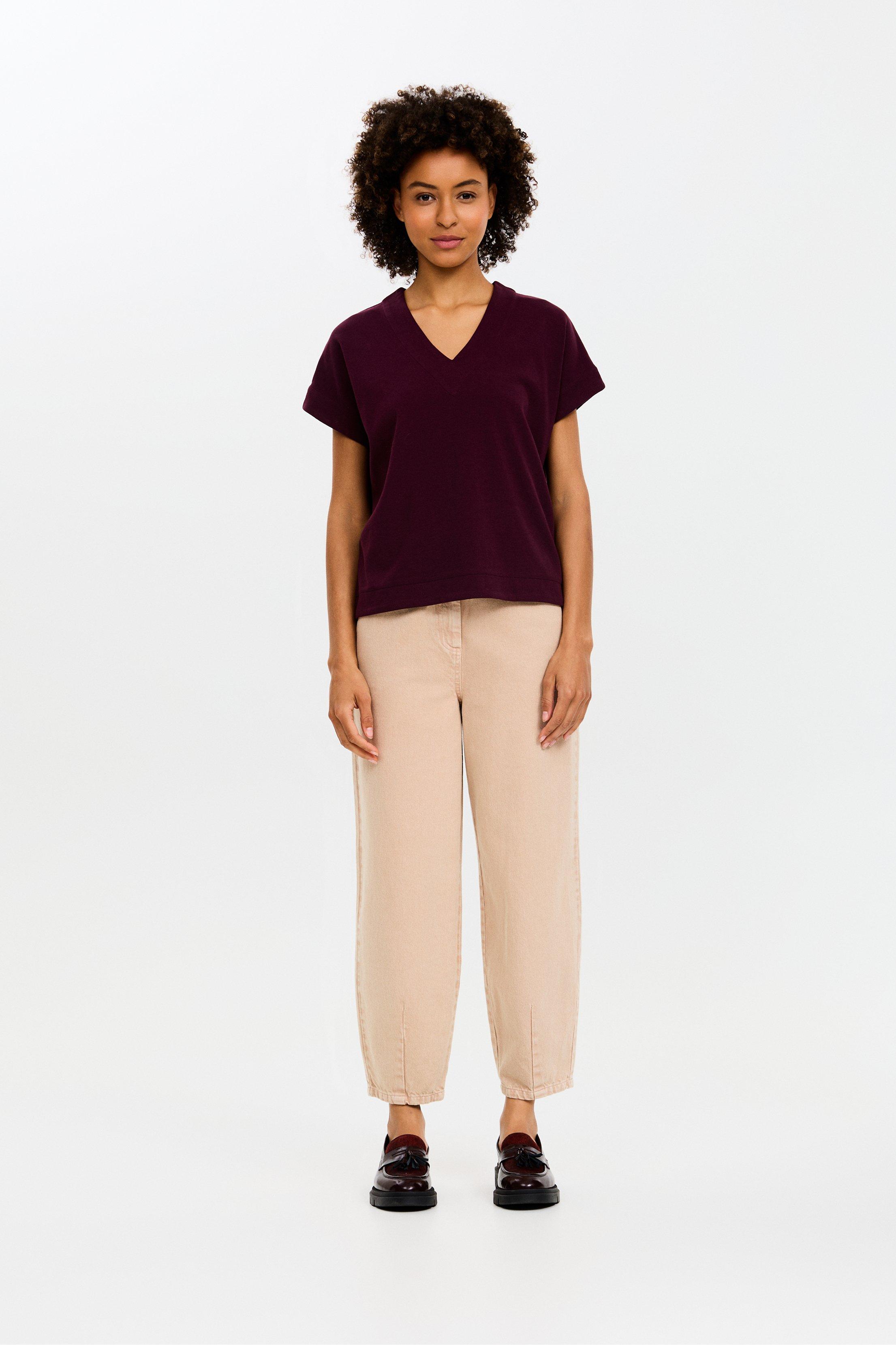 CKS - SABA - Bluse Kurze Ärmel - Violett