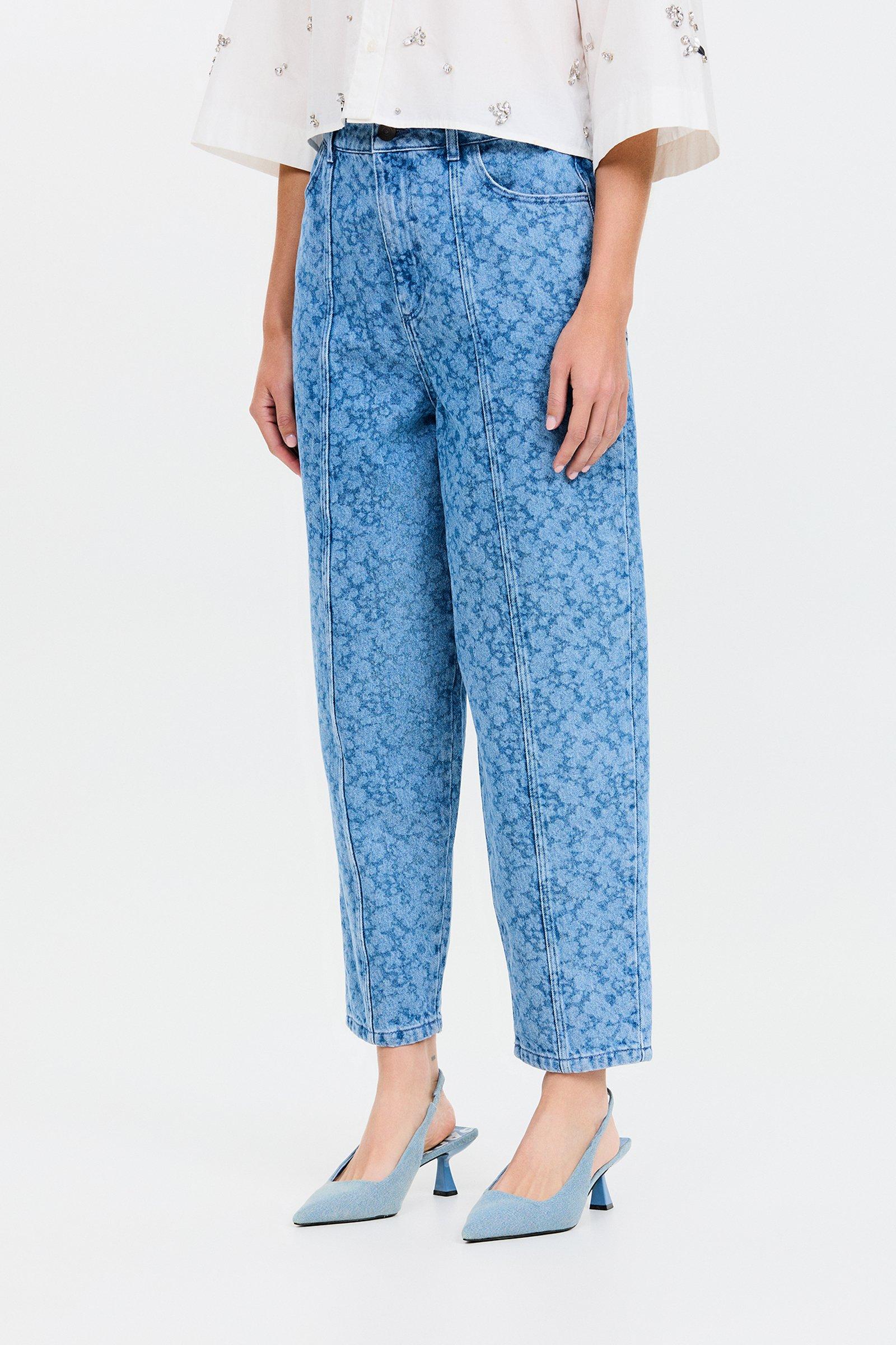CKS - TONYFELL - pantalon à la cheville - bleu