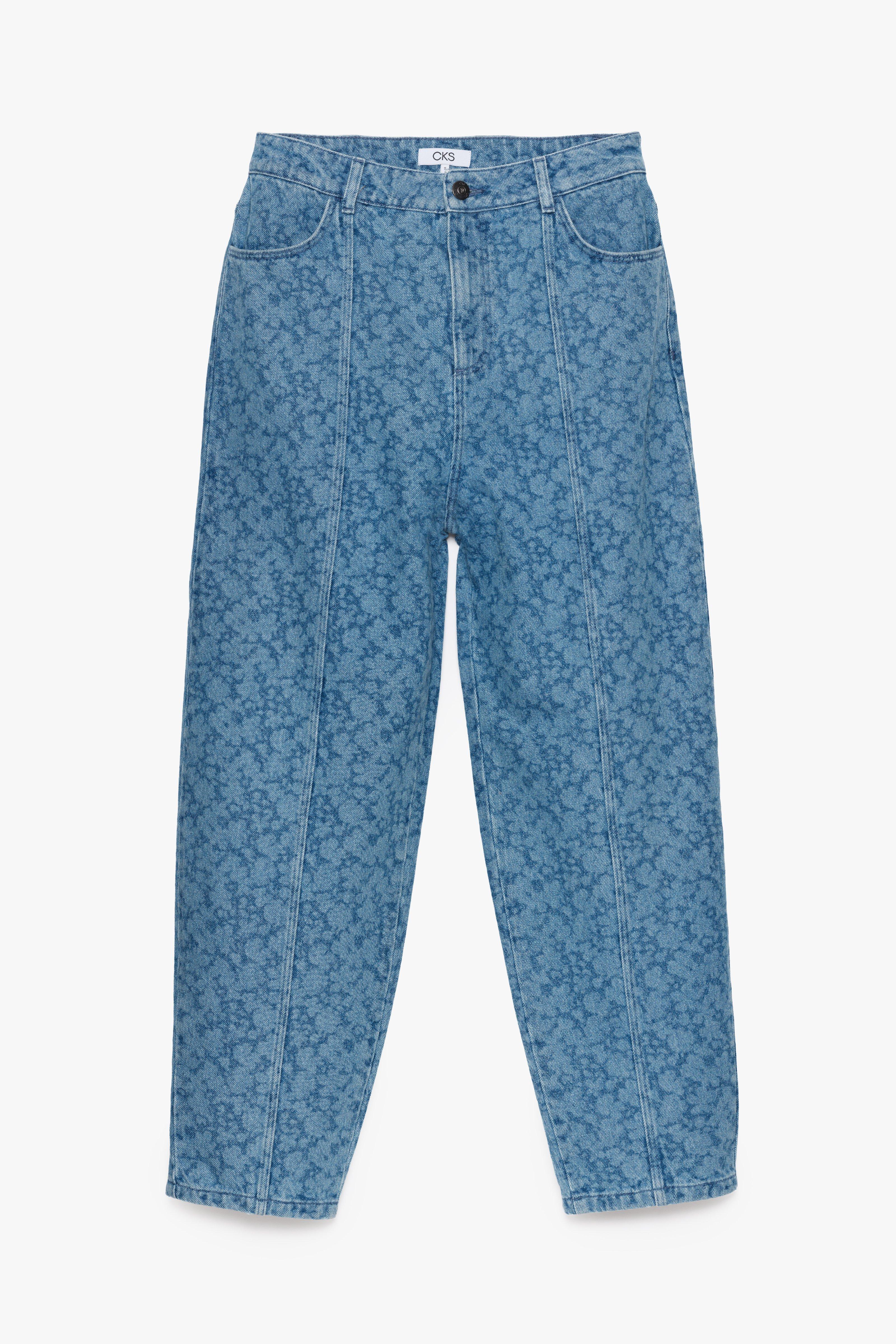 CKS - TONYFELL - pantalon à la cheville - bleu