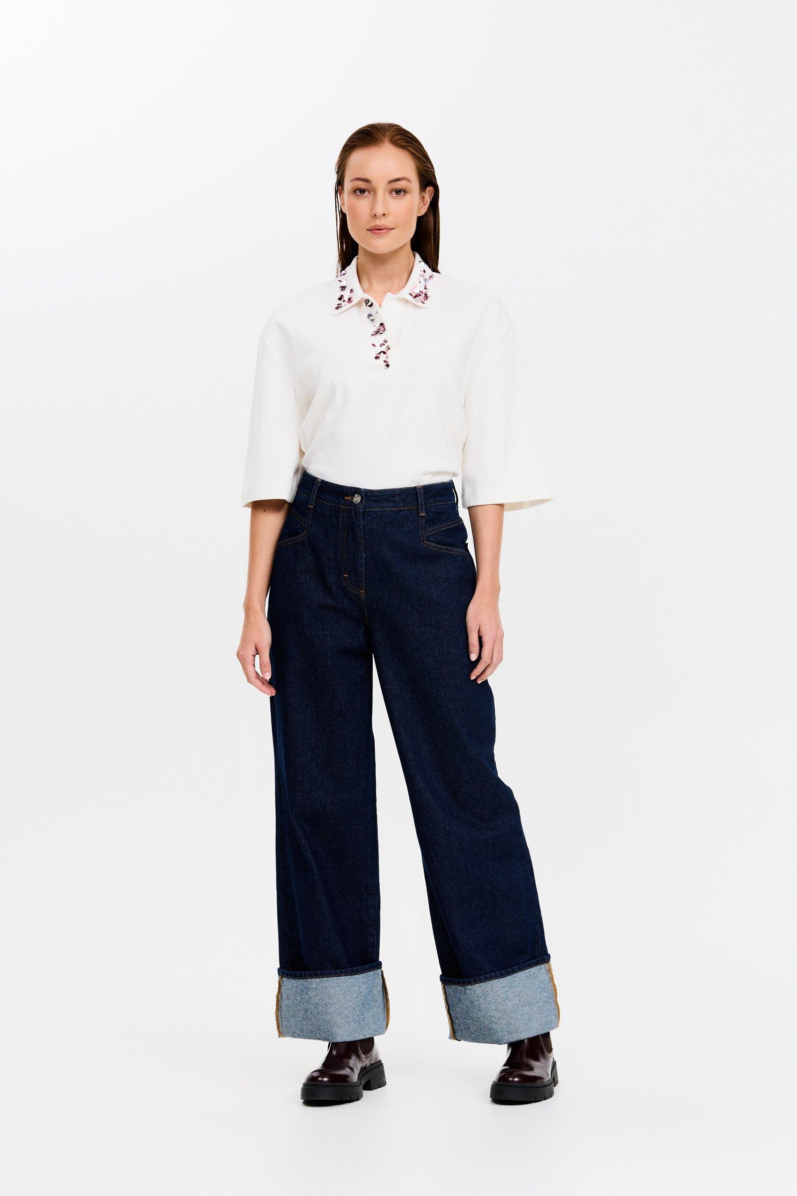 CKS - JOY - Lange Hose - Dunkelblau