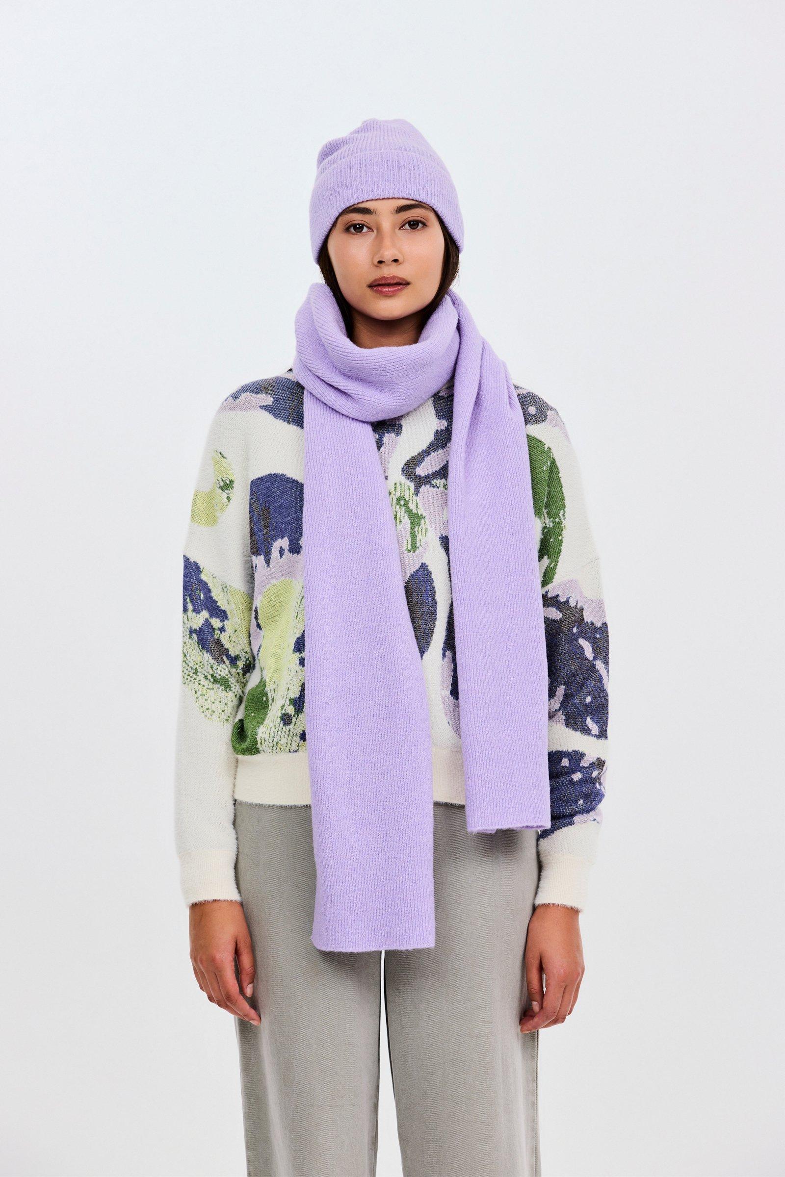CKS - SCENCER - écharpe d'hiver - lilas