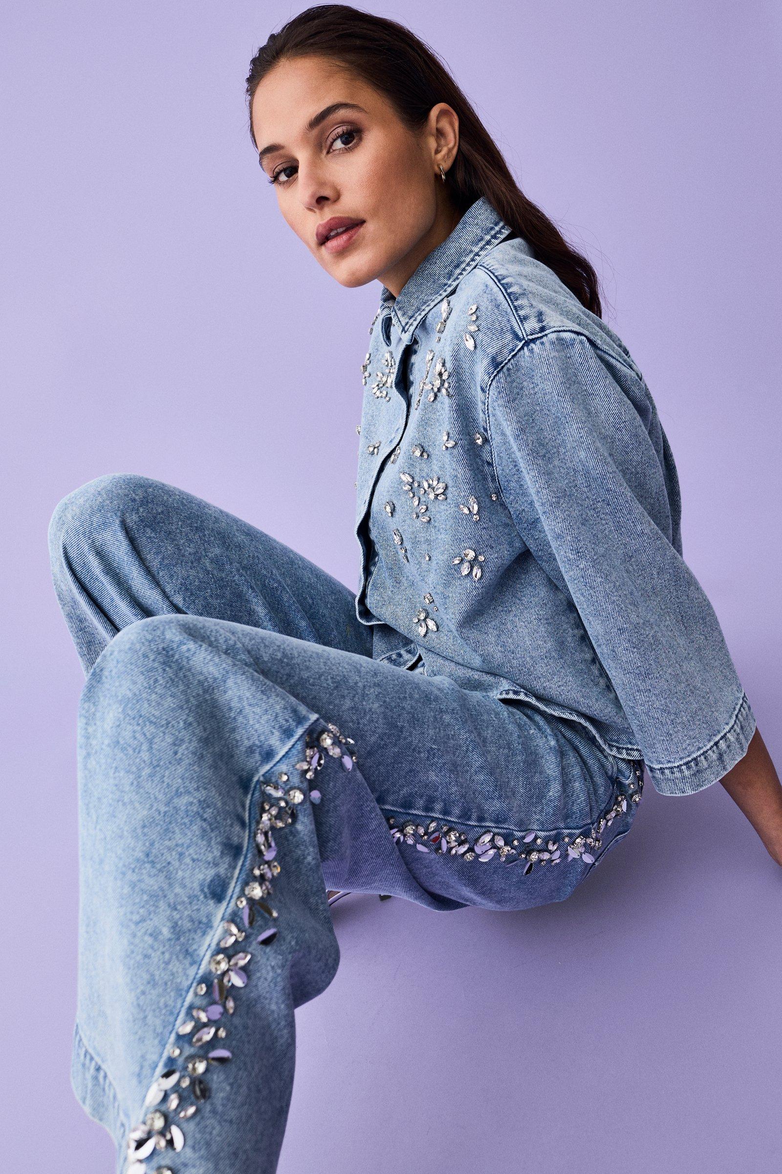 CKS - TIARE - long trouser - blue