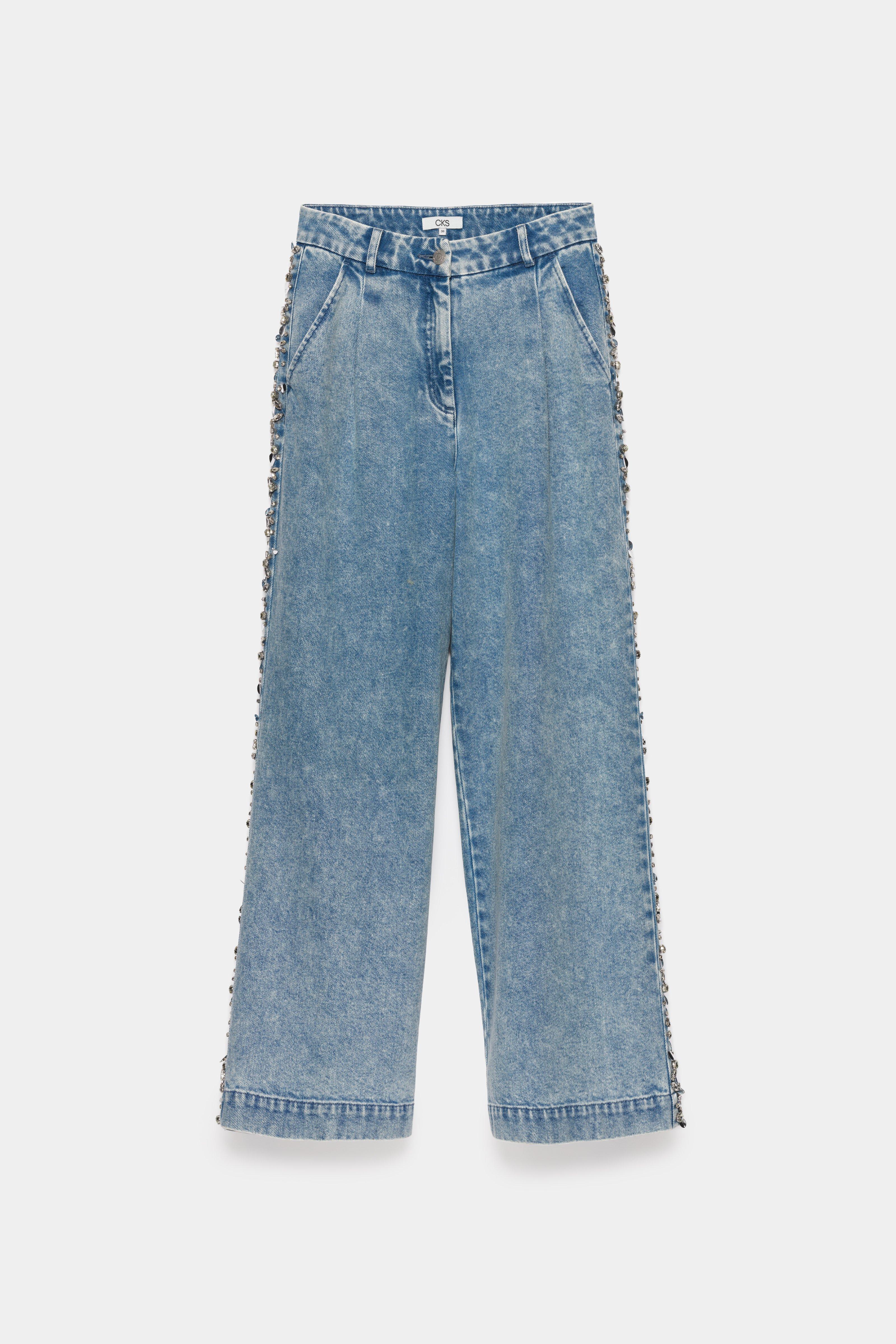 CKS - TIARE - long trouser - blue