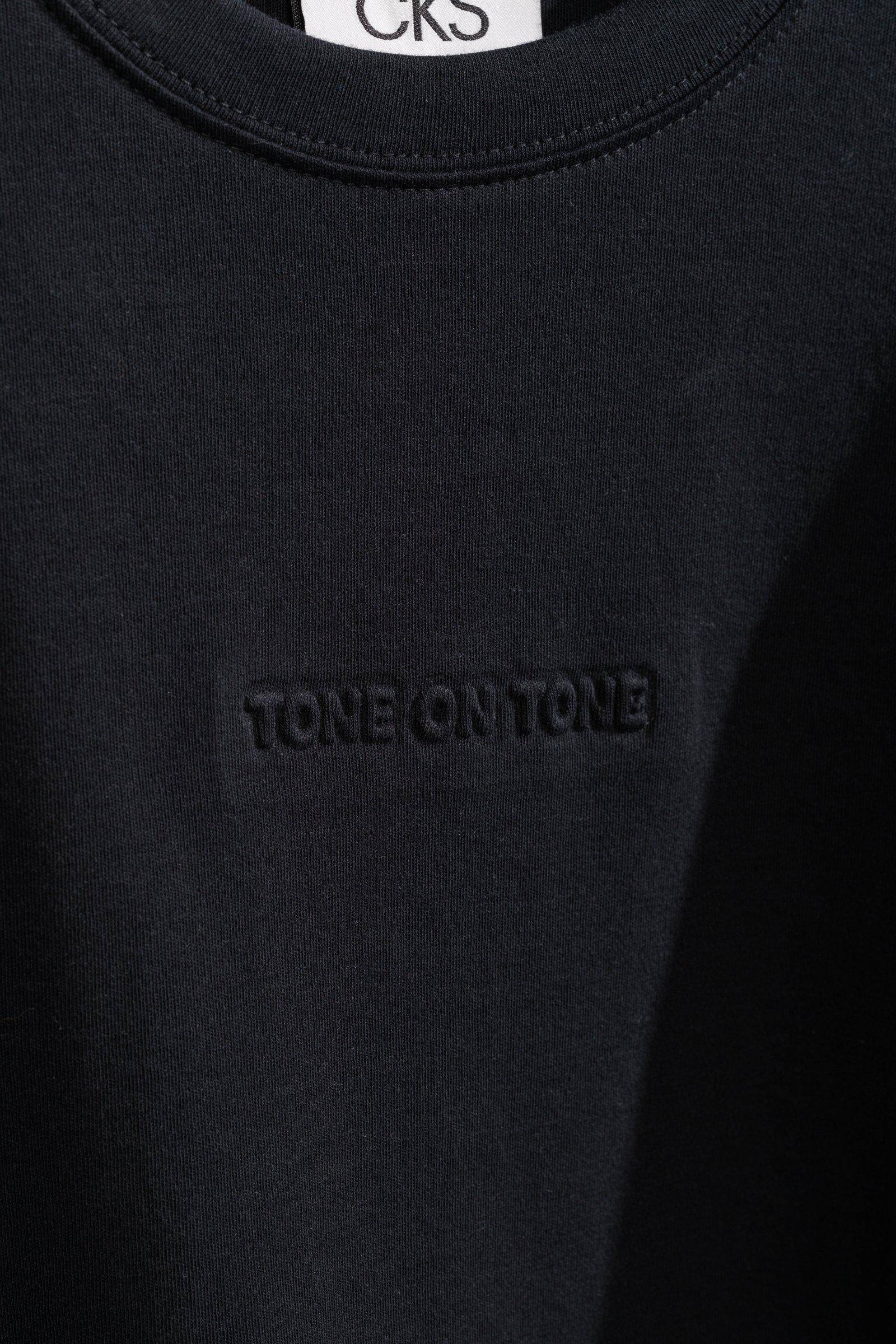 CKS - TIP - t-shirt à manches courtes - noir