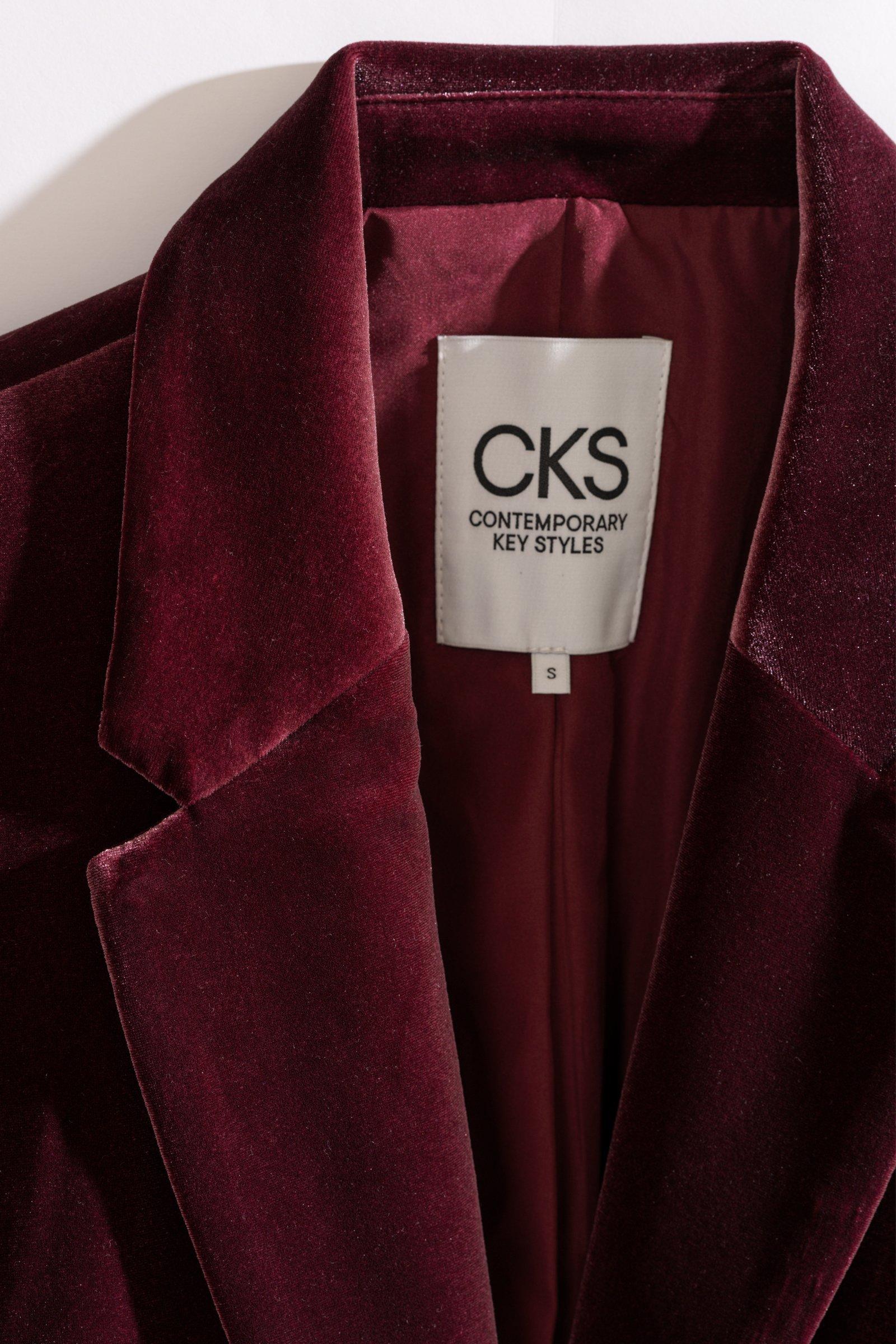 CKS - CLAZER - blazer - Dunkelrot