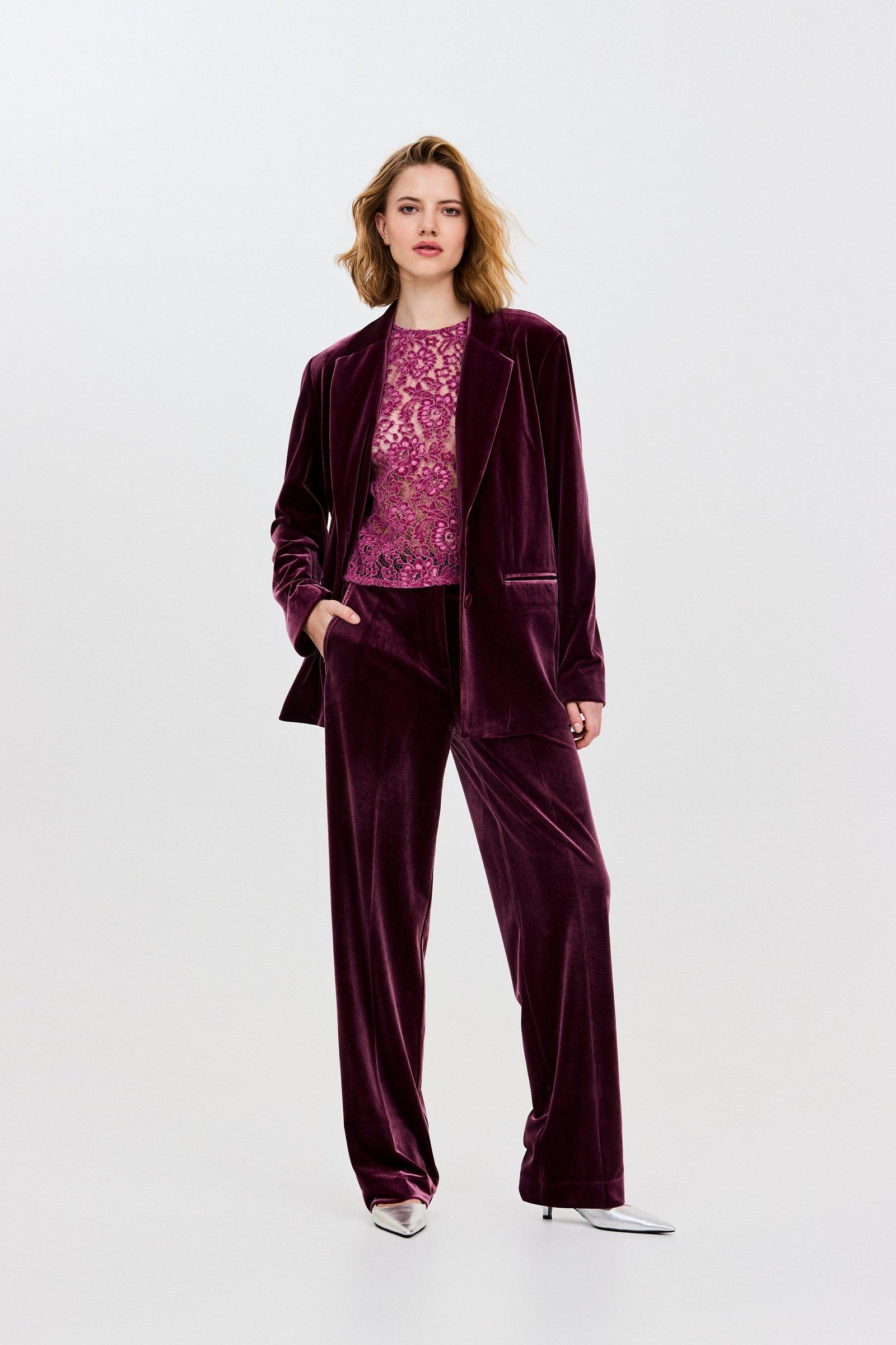 CKS - CLAZER - blazer - Dunkelrot