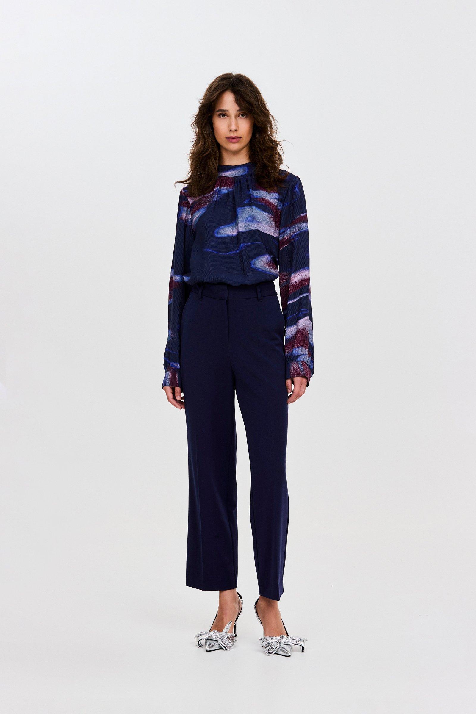 CKS - TONKS - ankle trousers - dark blue