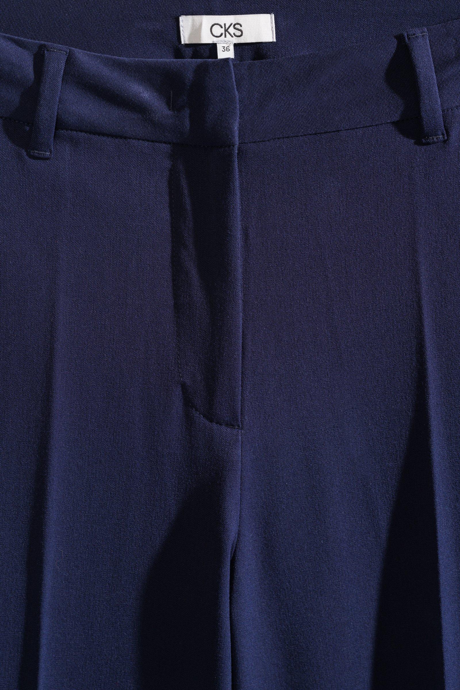 CKS - TONKS - ankle trousers - dark blue